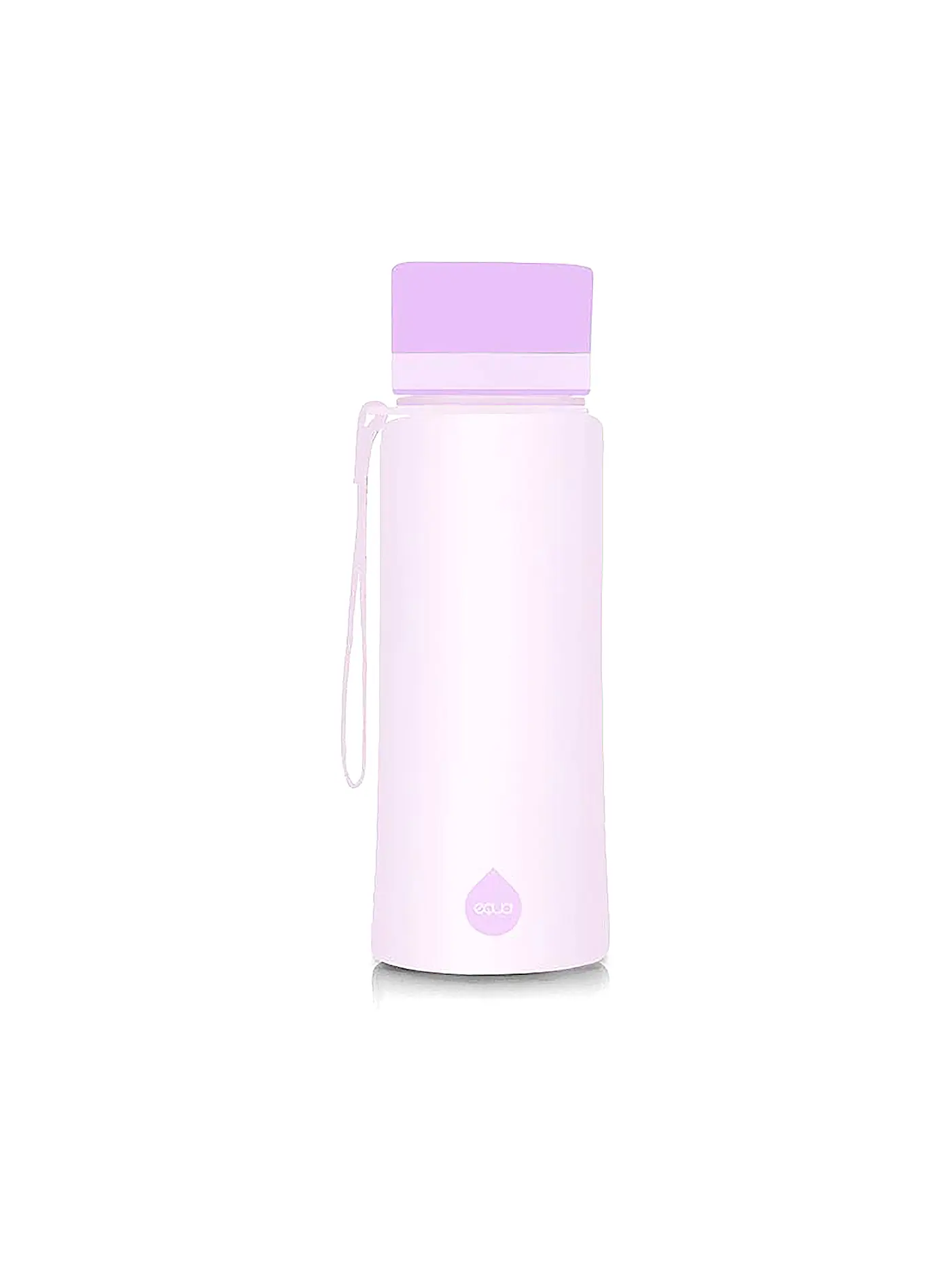 EQUA | Trinkflasche Plain 0,6l Iris | hellgrau