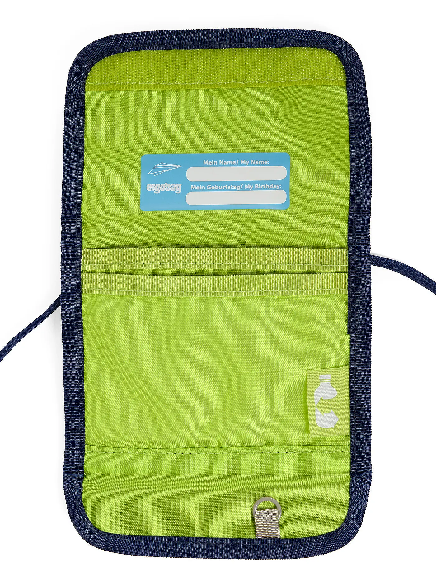 ERGOBAG | Brustbeutel BlaulichtBär | dunkelblau