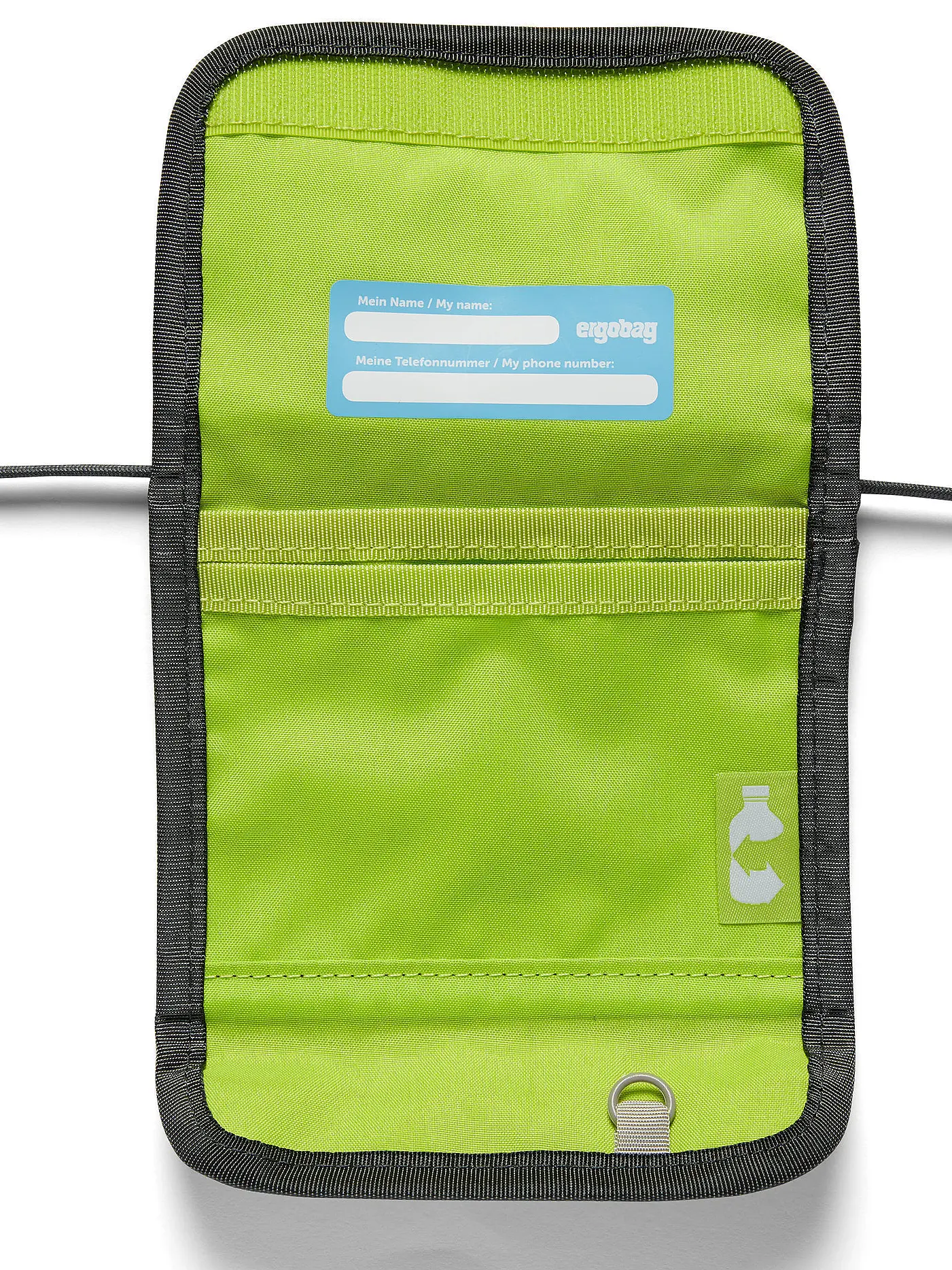 ERGOBAG | Brustbeutel TiefseetauchBär | dunkelgrün