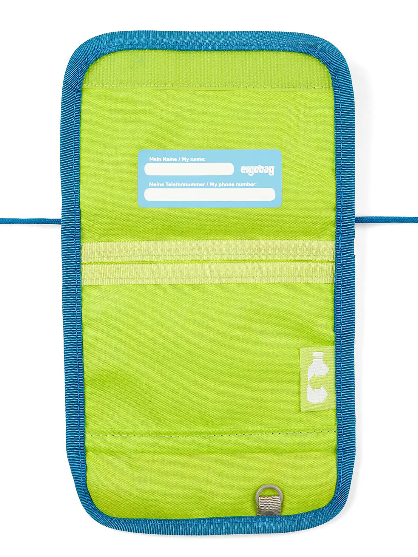 ERGOBAG | Brustbeutel VoltiBär | petrol