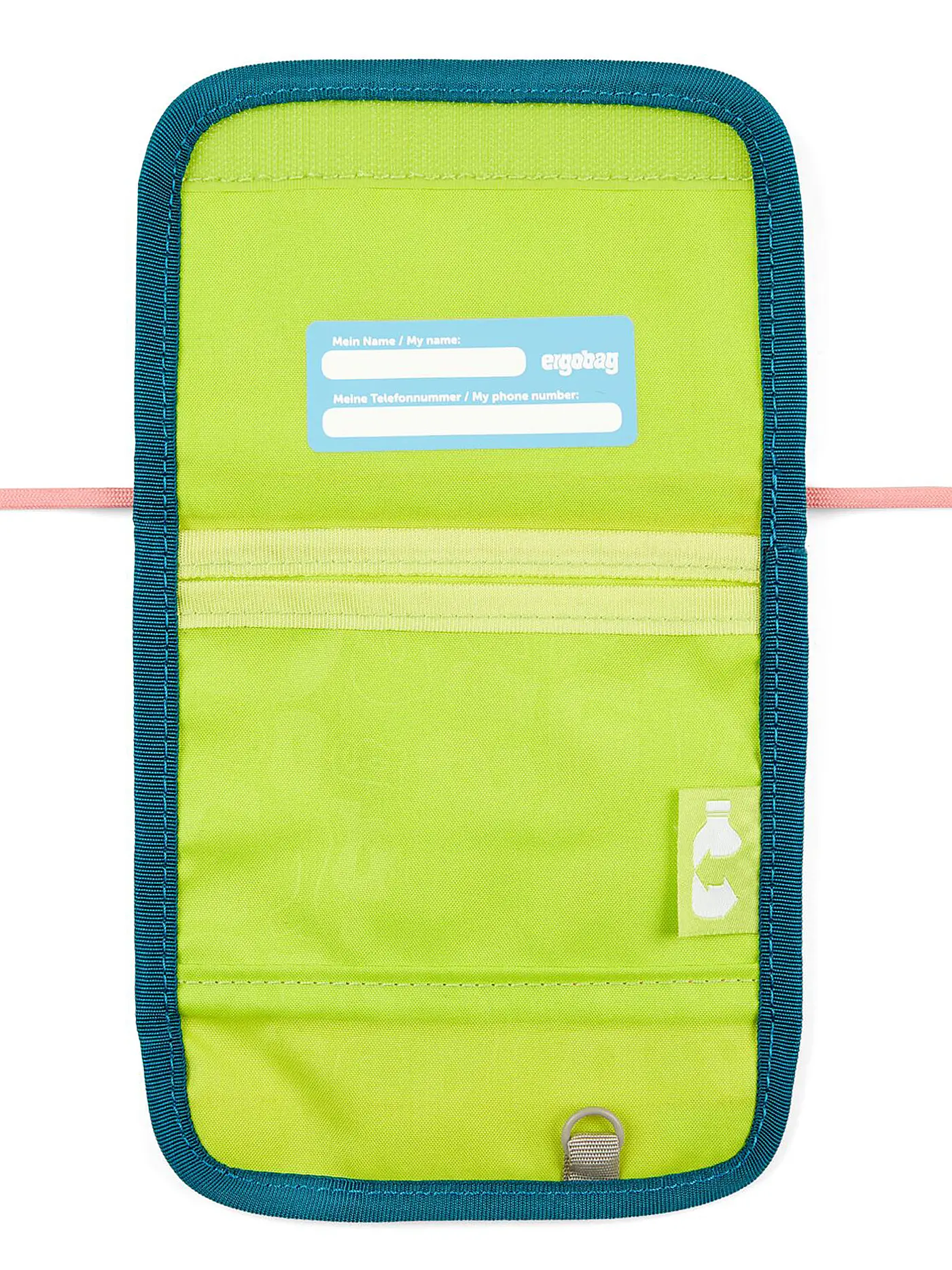 ERGOBAG | Brustbeutel ZitronenfaltBär | koralle