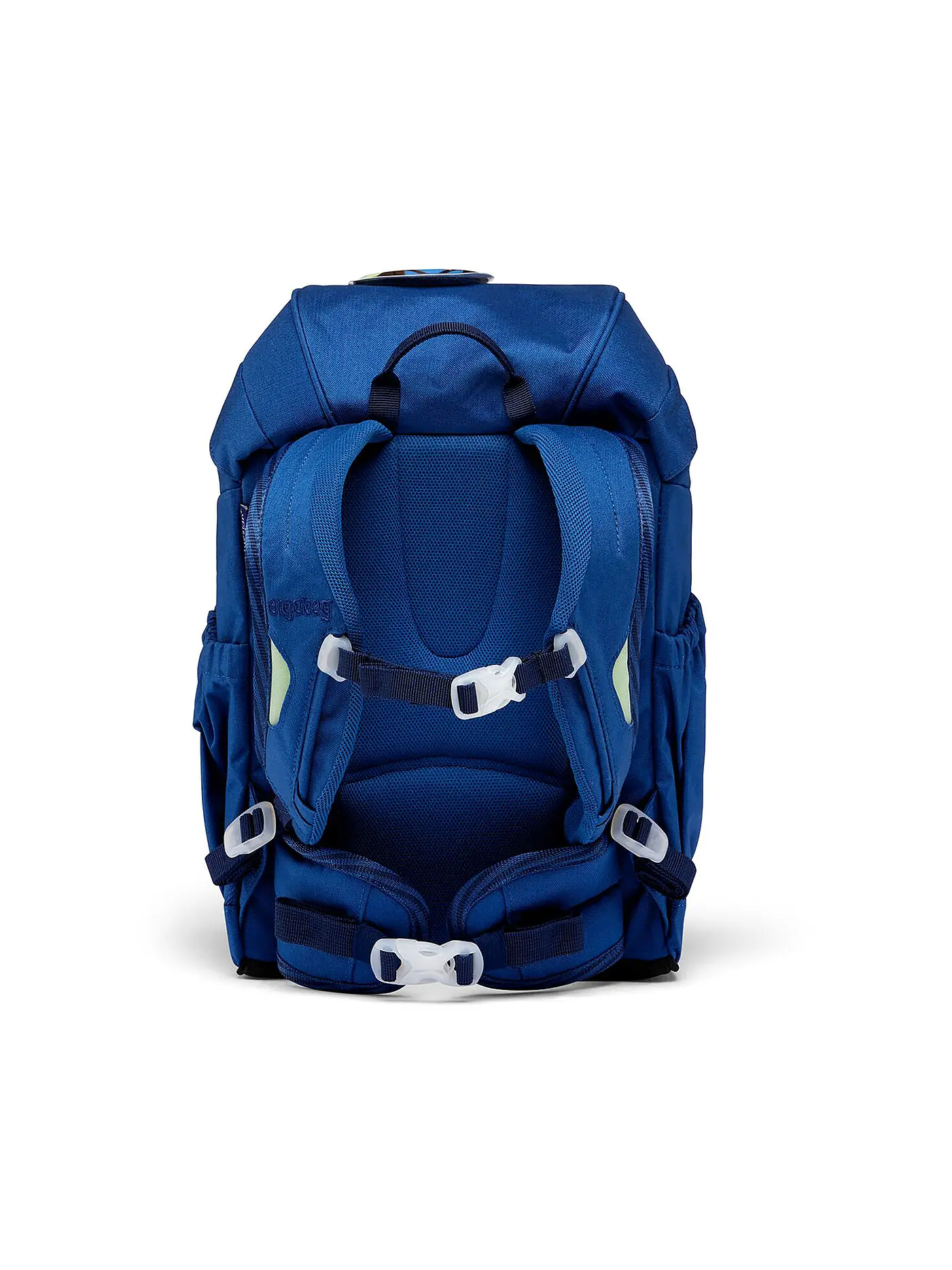 ERGOBAG | Kinder Rucksack Mini - WaldmonstBär | blau