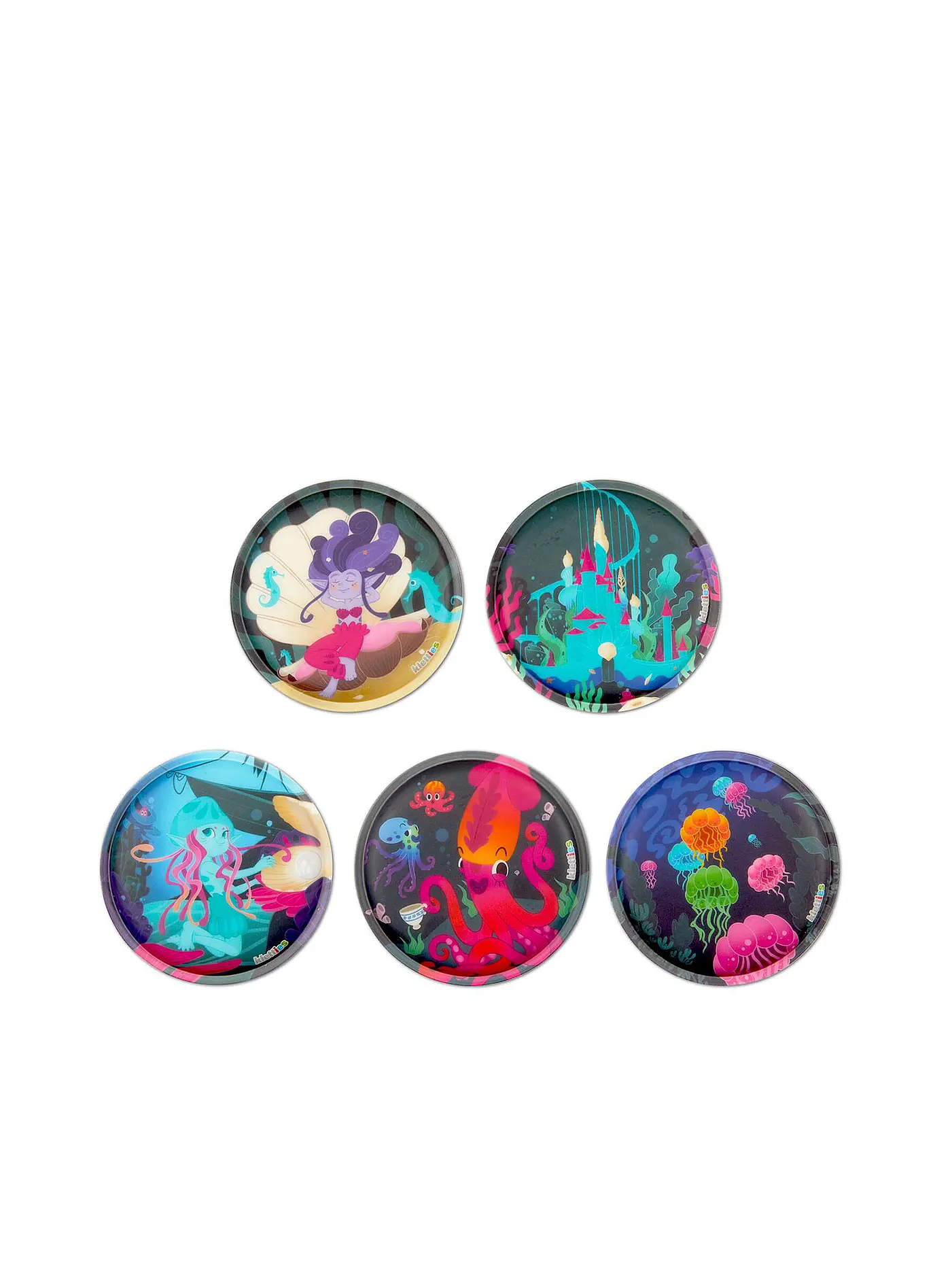 ERGOBAG | Kletties Set Unterwasser Feen | bunt