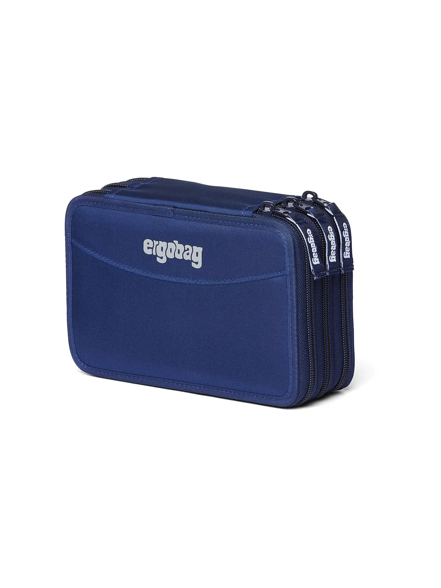 ERGOBAG | Maxi Federmappe Blaulichtbär  | blau