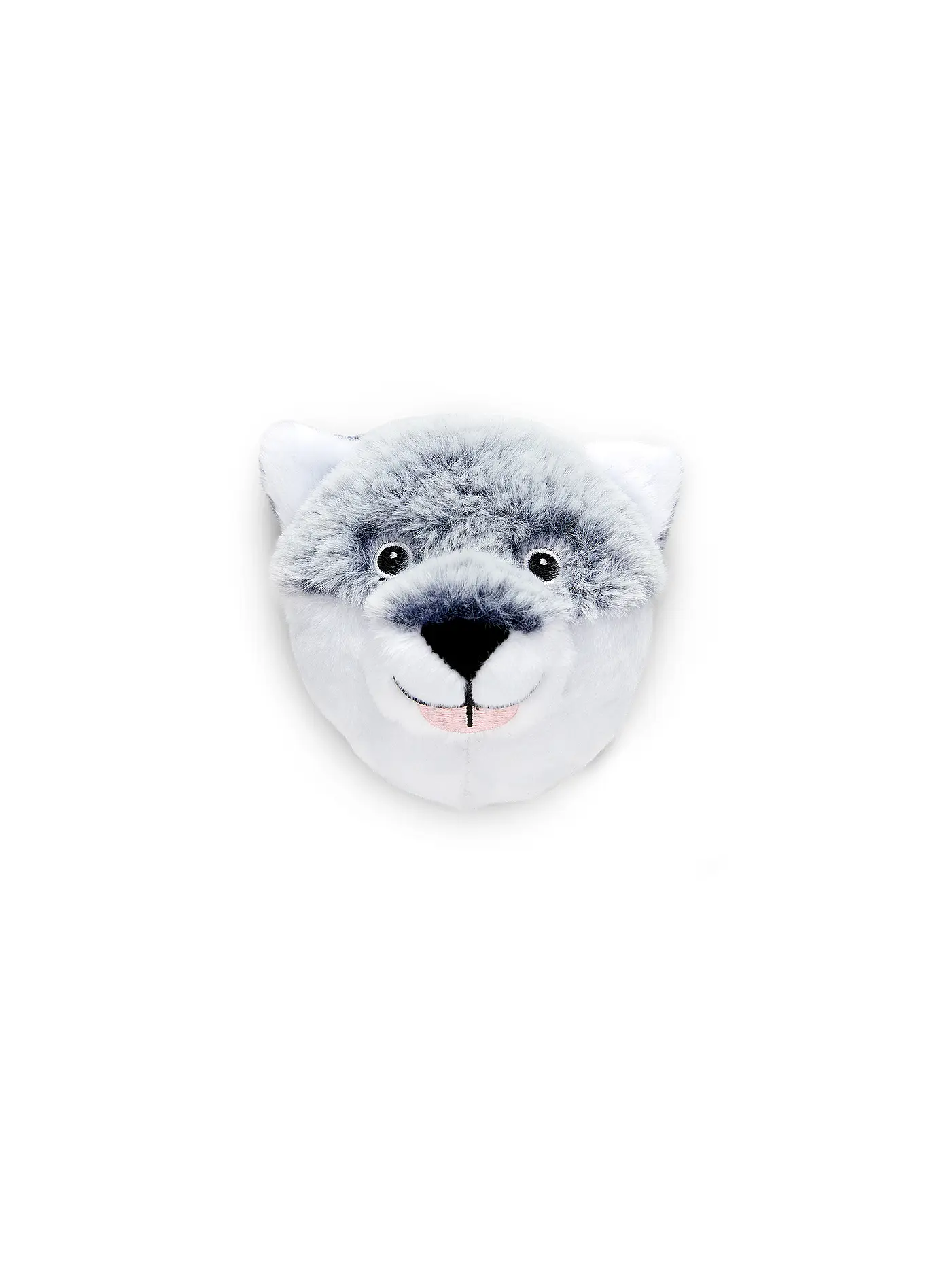 ERGOBAG | Plüsch Klettie Husky | grau