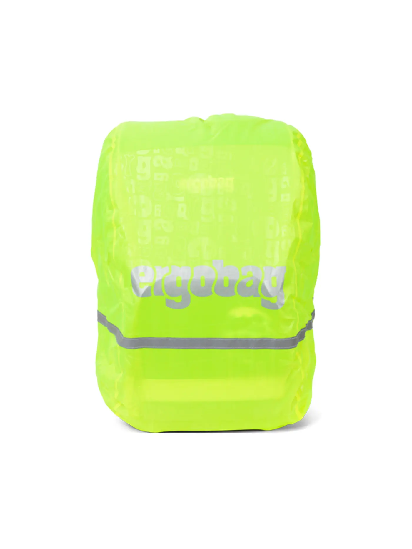 ERGOBAG | Regencape Reflex Grau | gelb