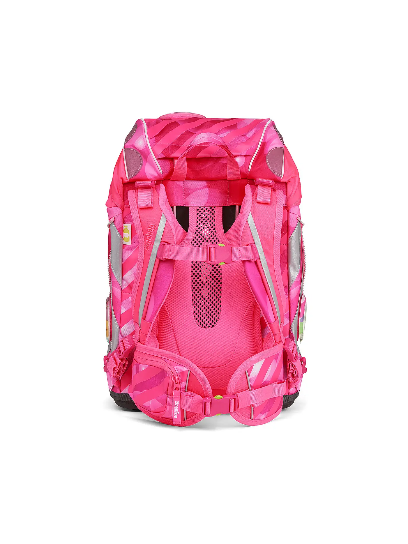 ERGOBAG | Schulrucksack Set 6tlg Pack - KuntBärbuntes Einhorn Neo Edition | pink