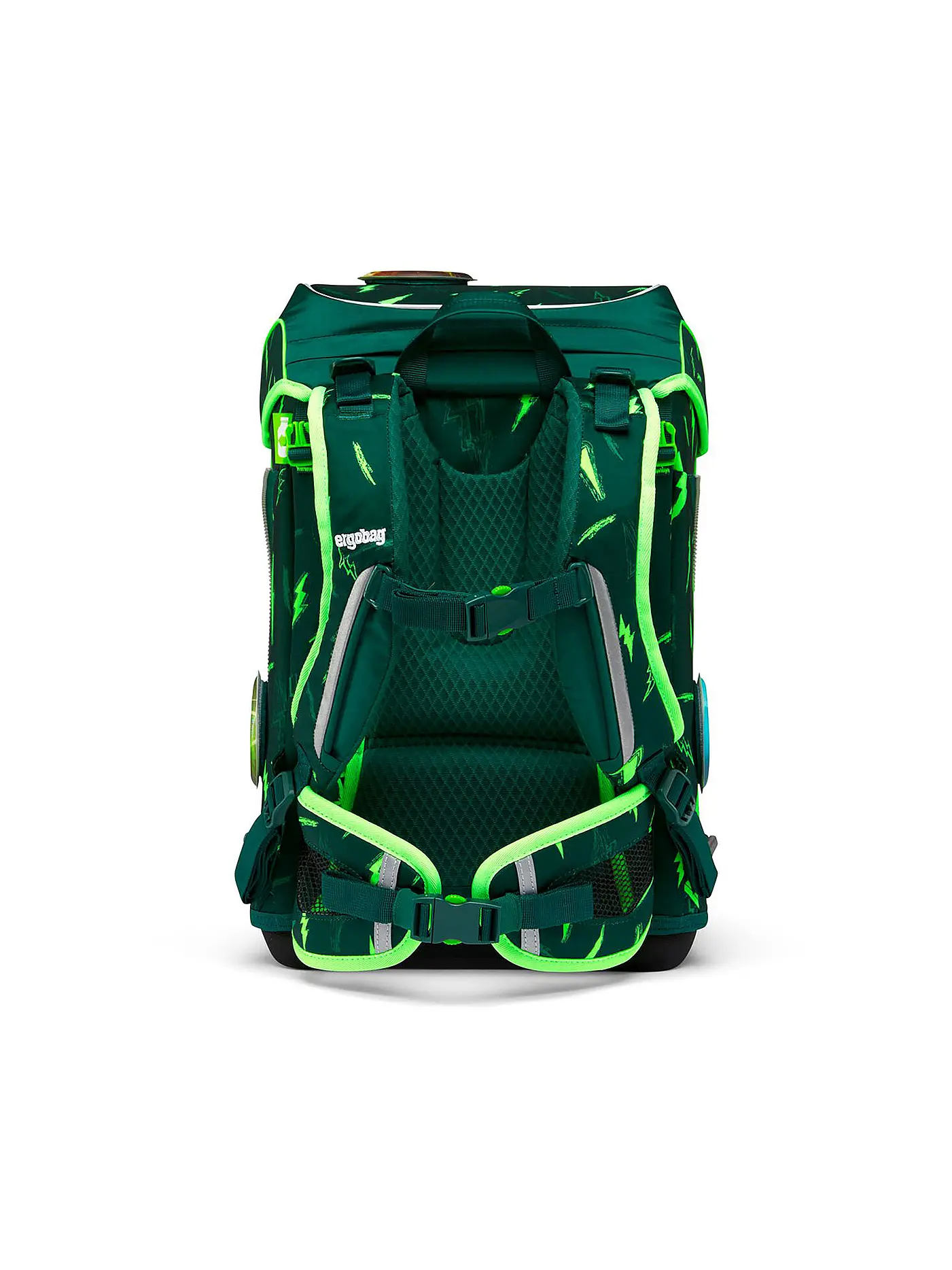 ERGOBAG | Schultaschen Set 5-tlg. Cubo Light - Bärtastisch | grün