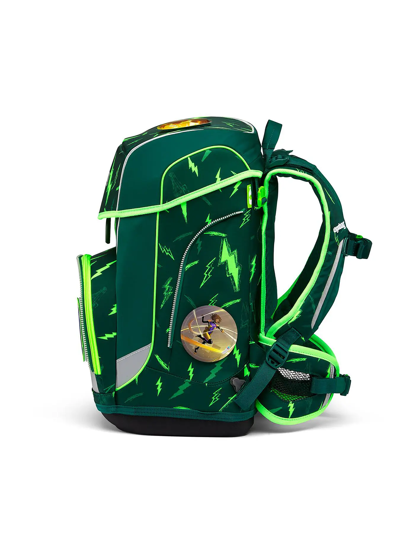 ERGOBAG | Schultaschen Set 5-tlg. Cubo Light - Bärtastisch | grün