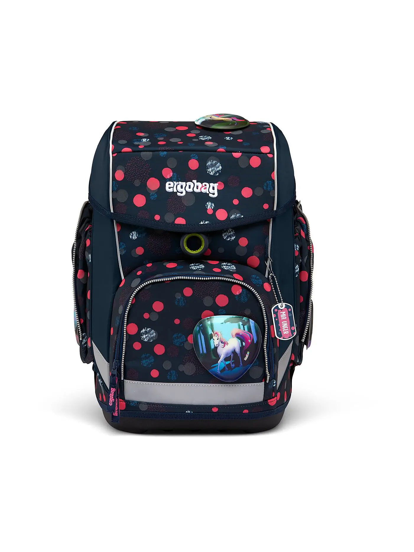 ERGOBAG | Schultaschen Set 5tlg Cubo - hantBärsiewelt | schwarz