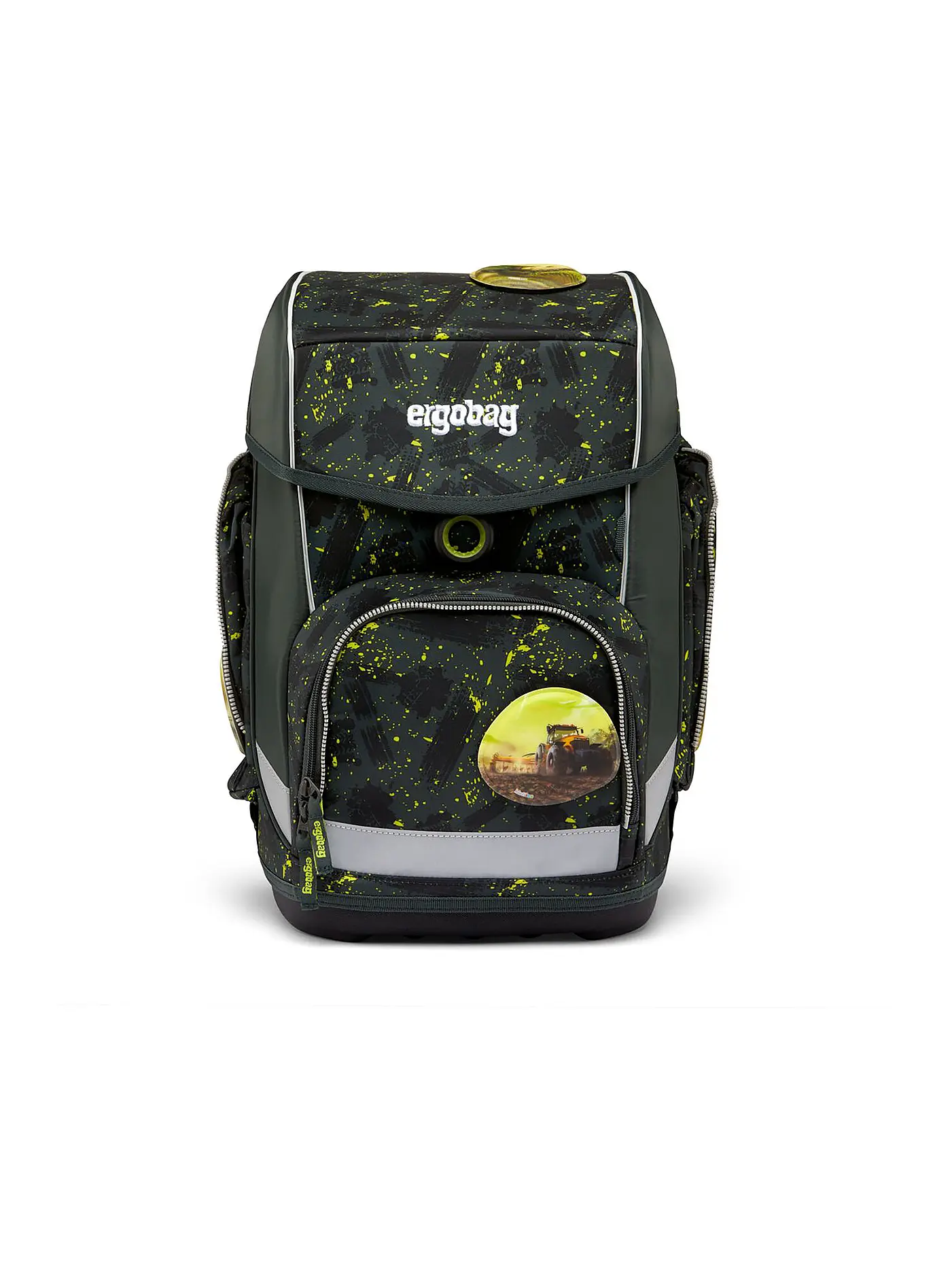 ERGOBAG | Schultaschen Set 5tlg Cubo - MähdreschBär | schwarz