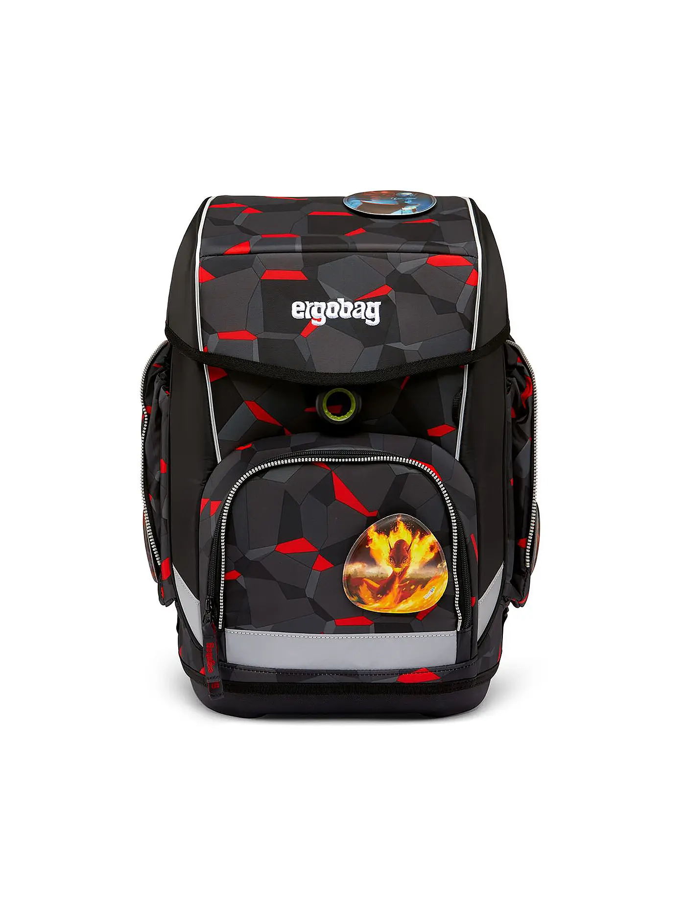ERGOBAG | Schultaschen Set 5tlg Cubo - TaekBärdo | schwarz