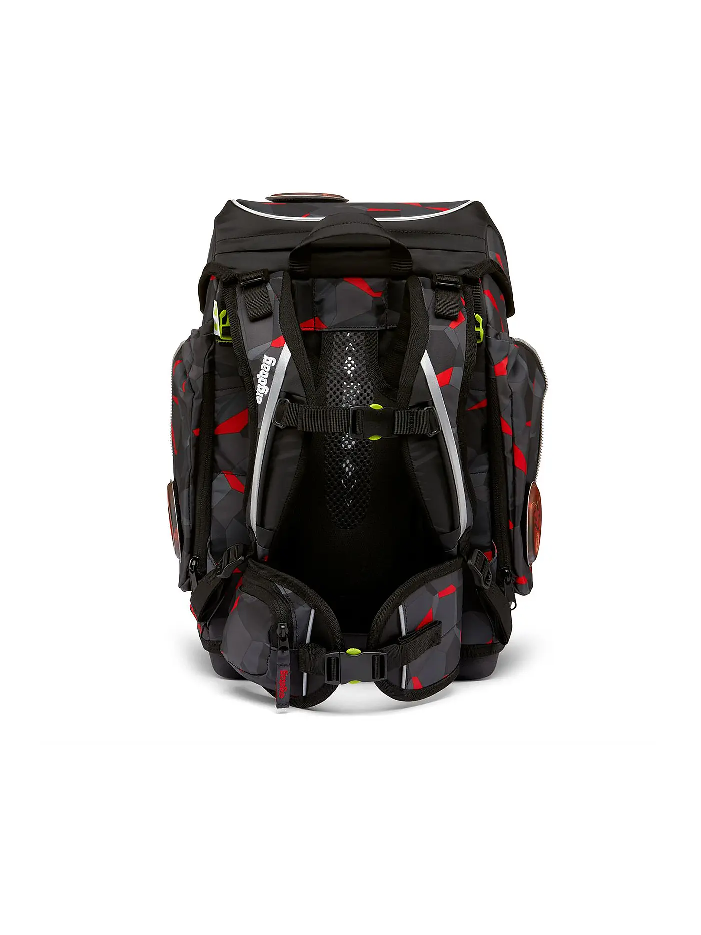 ERGOBAG | Schultaschen Set 5tlg Cubo - TaekBärdo | schwarz