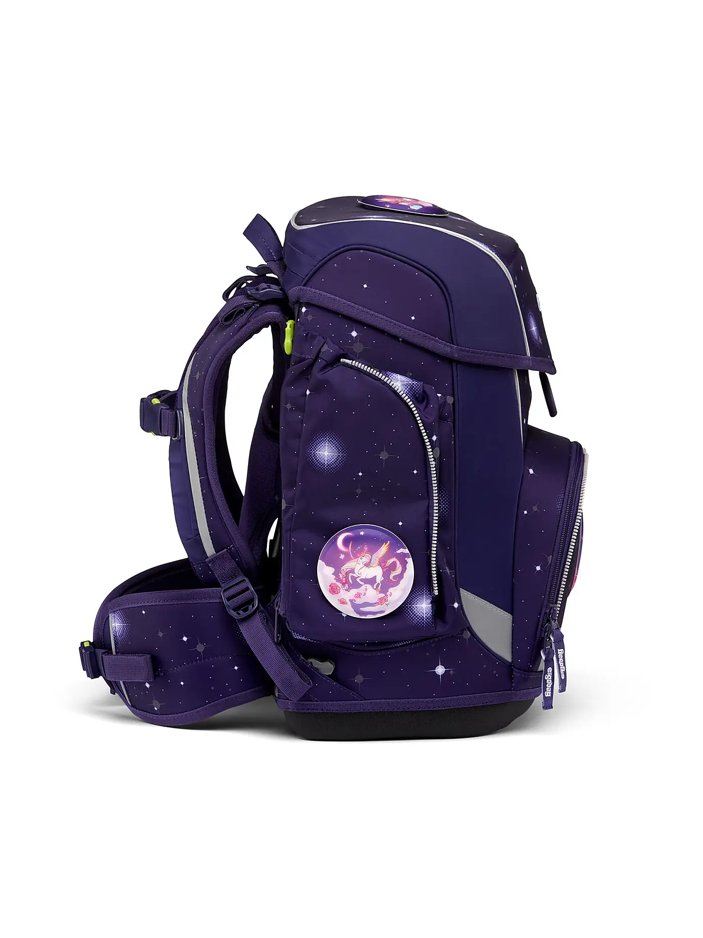 ERGOBAG | Schultaschen Set 5tlg Cubo Bärgasus | lila