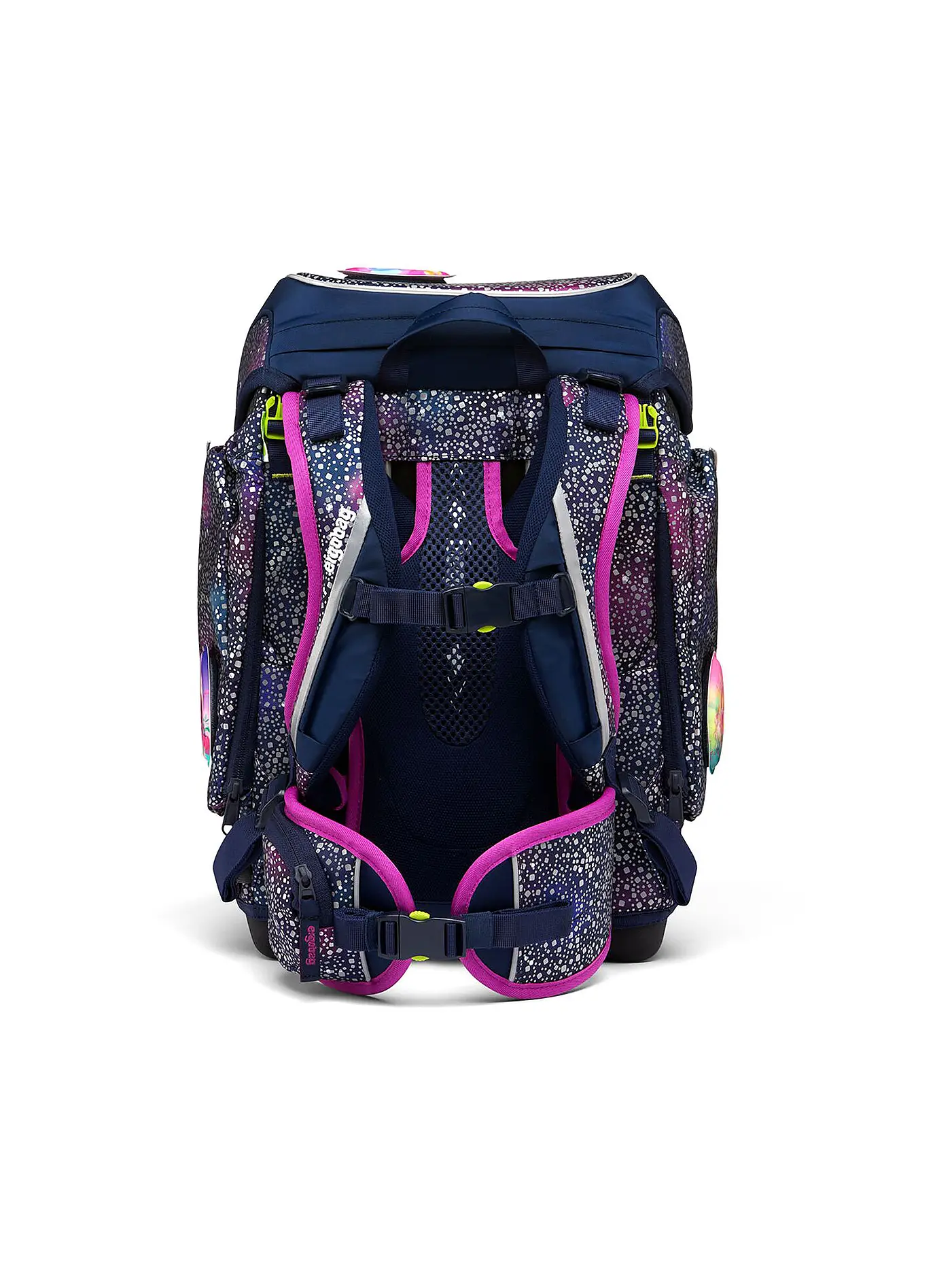 ERGOBAG | Schultaschen Set 5tlg Cubo Bärlaxy | lila