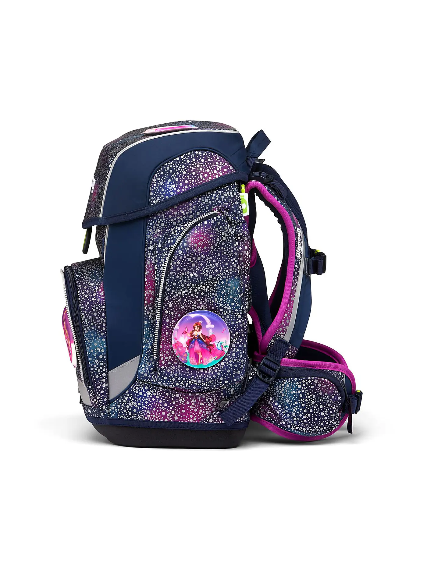 ERGOBAG | Schultaschen Set 5tlg Cubo Bärlaxy | lila