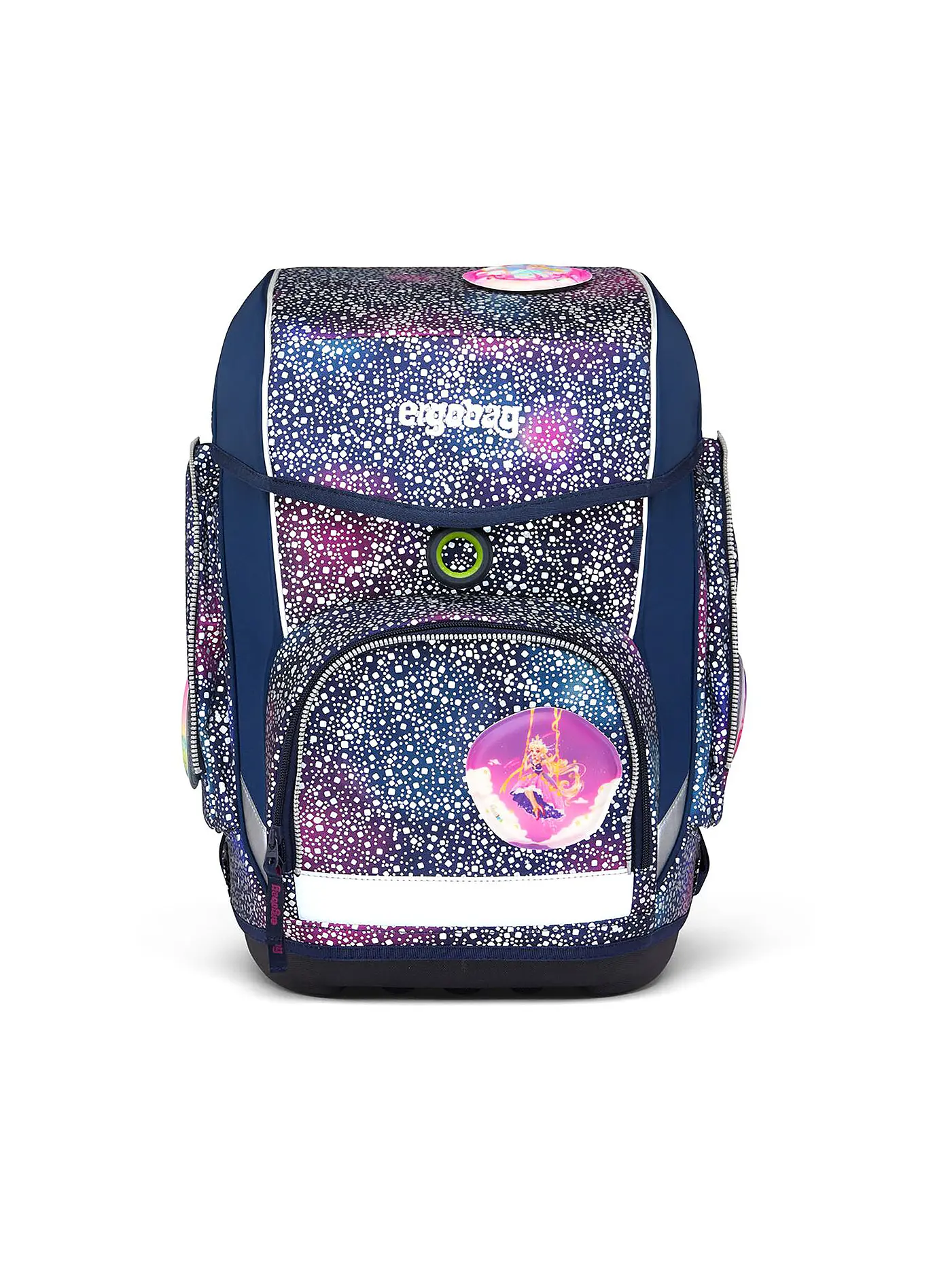 ERGOBAG | Schultaschen Set 5tlg Cubo Bärlaxy | lila