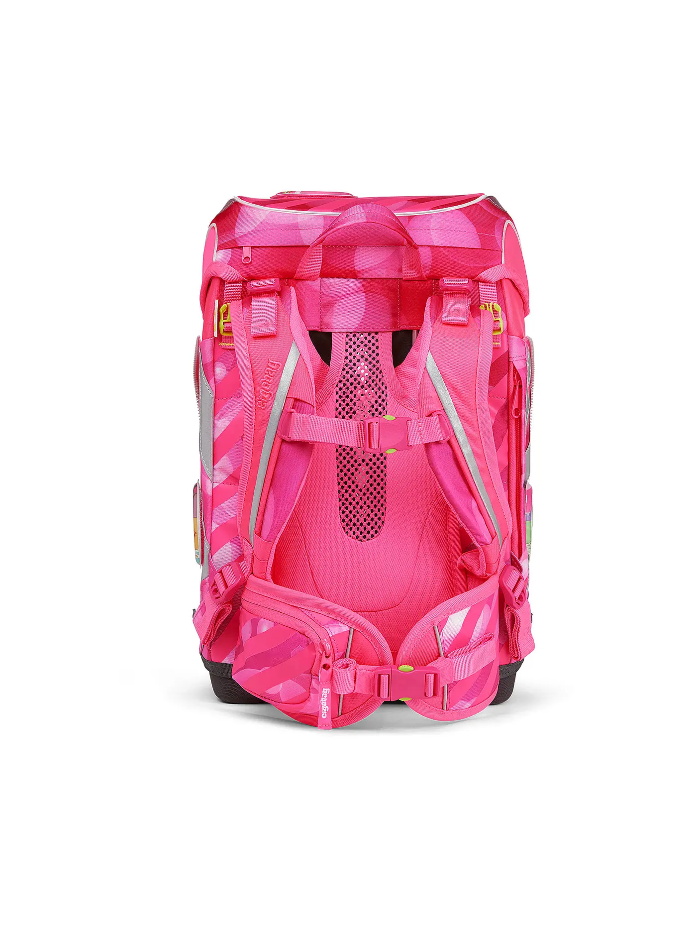 ERGOBAG | Schultaschen Set 5tlg Cubo KuntBärbuntes Einhorn Neo Edition | pink
