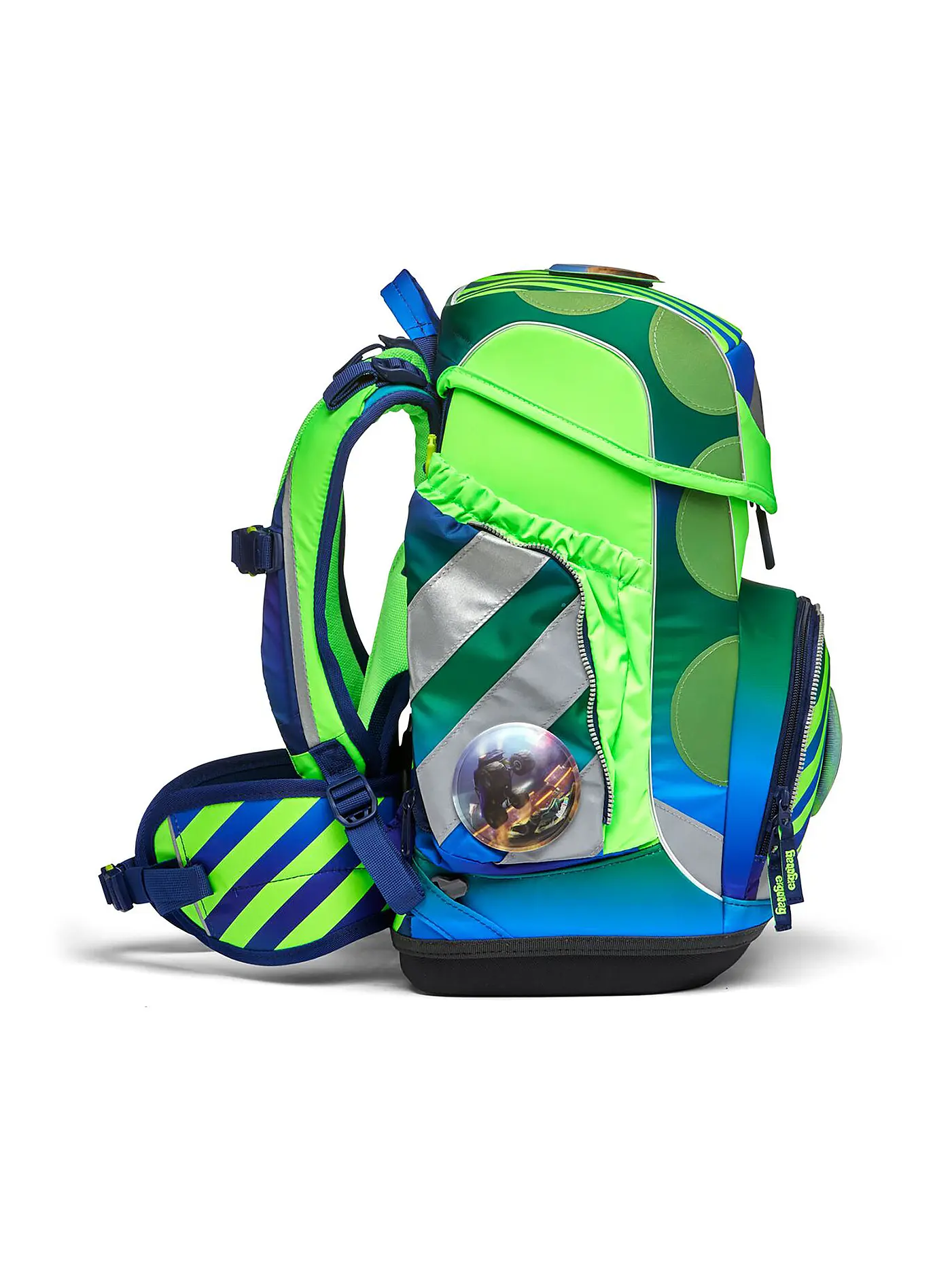 ERGOBAG | Schultaschen Set 5tlg Cubo TruckBär | hellgrün