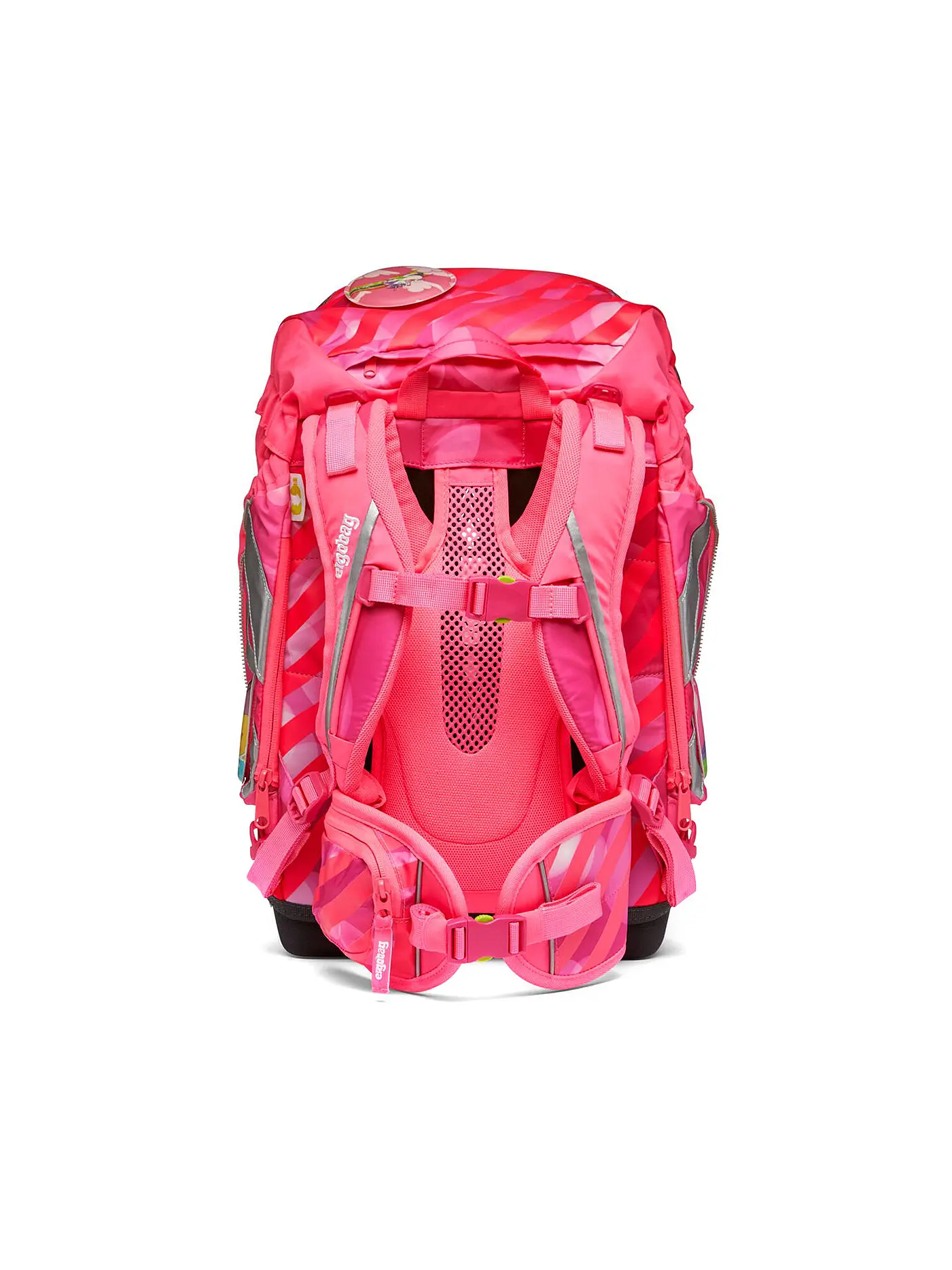ERGOBAG | Schultaschen Set 6 tlg Pack KuntBärbuntes Einhorn | rot