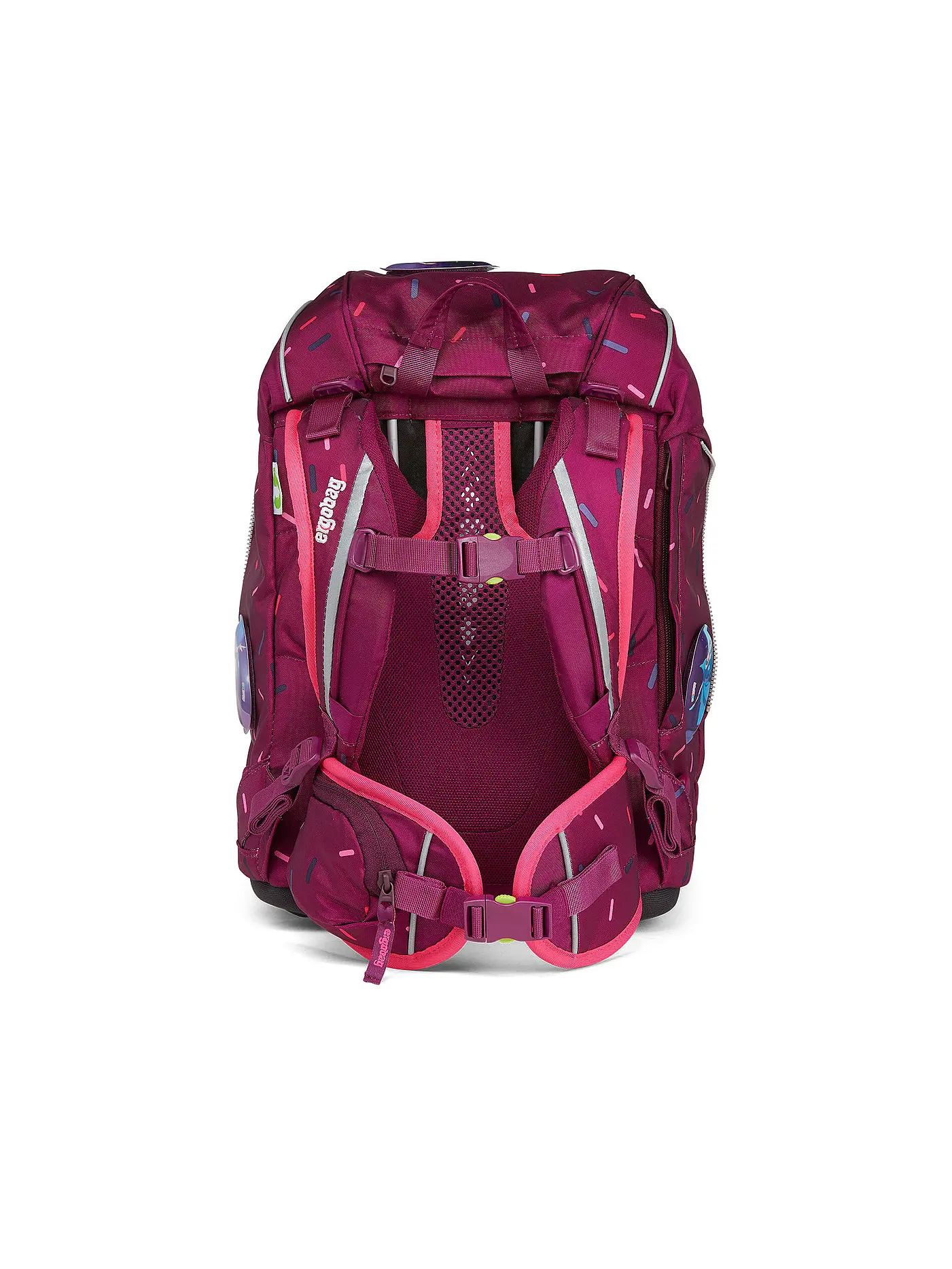 ERGOBAG | Schultaschen Set 6 tlg. Pack - Der NussknackBär | beere