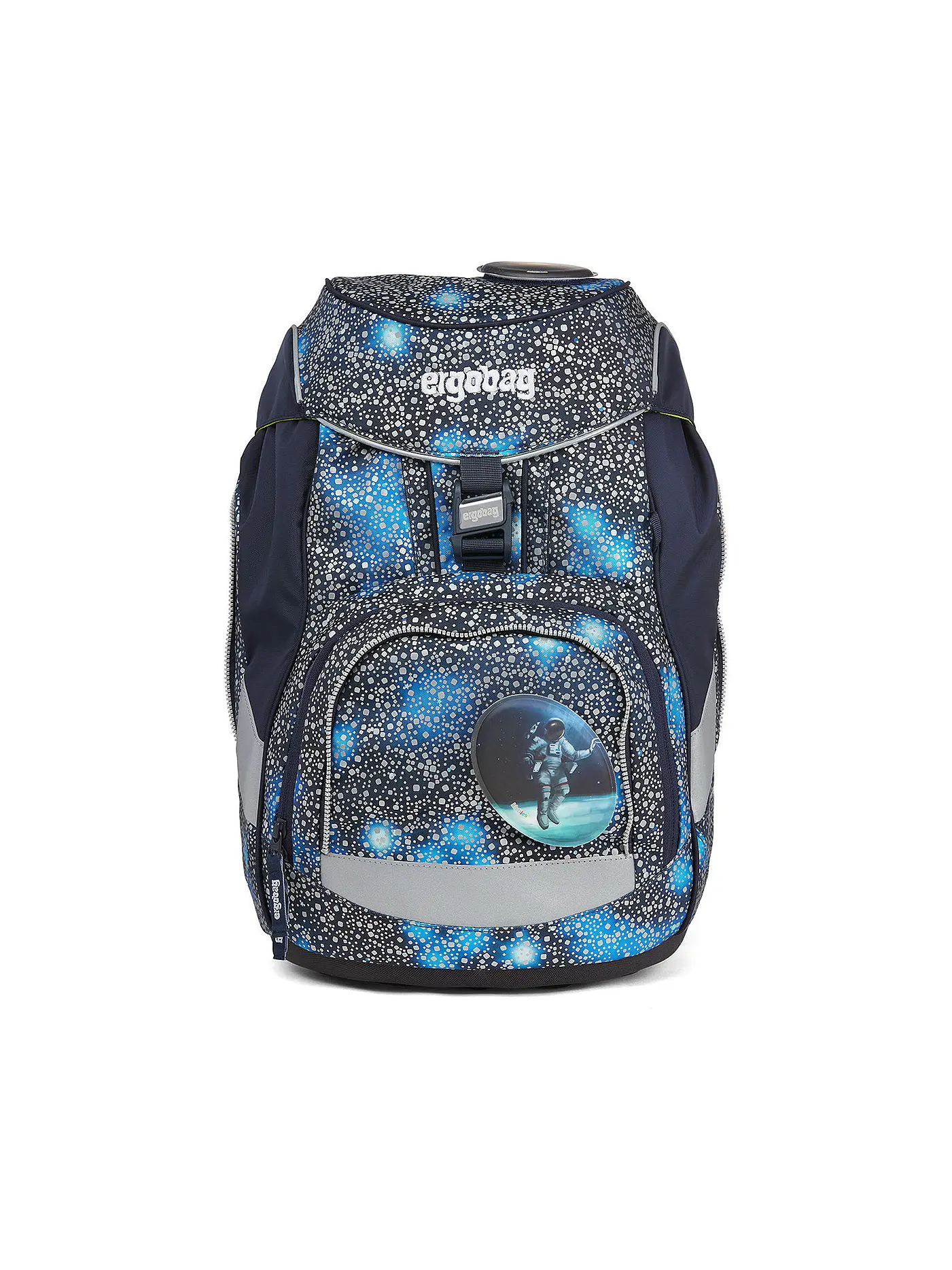 ERGOBAG | Schultaschen Set 6tlg. Pack - Bär Anhalter durch die Galaxie | dunkelblau