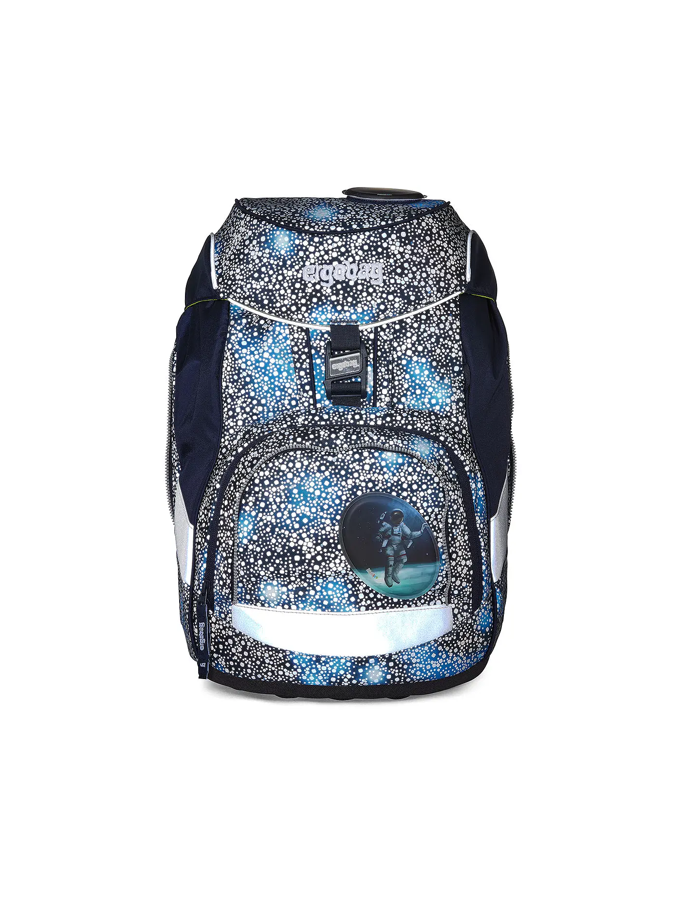 ERGOBAG | Schultaschen Set 6tlg. Pack - Bär Anhalter durch die Galaxie | dunkelblau