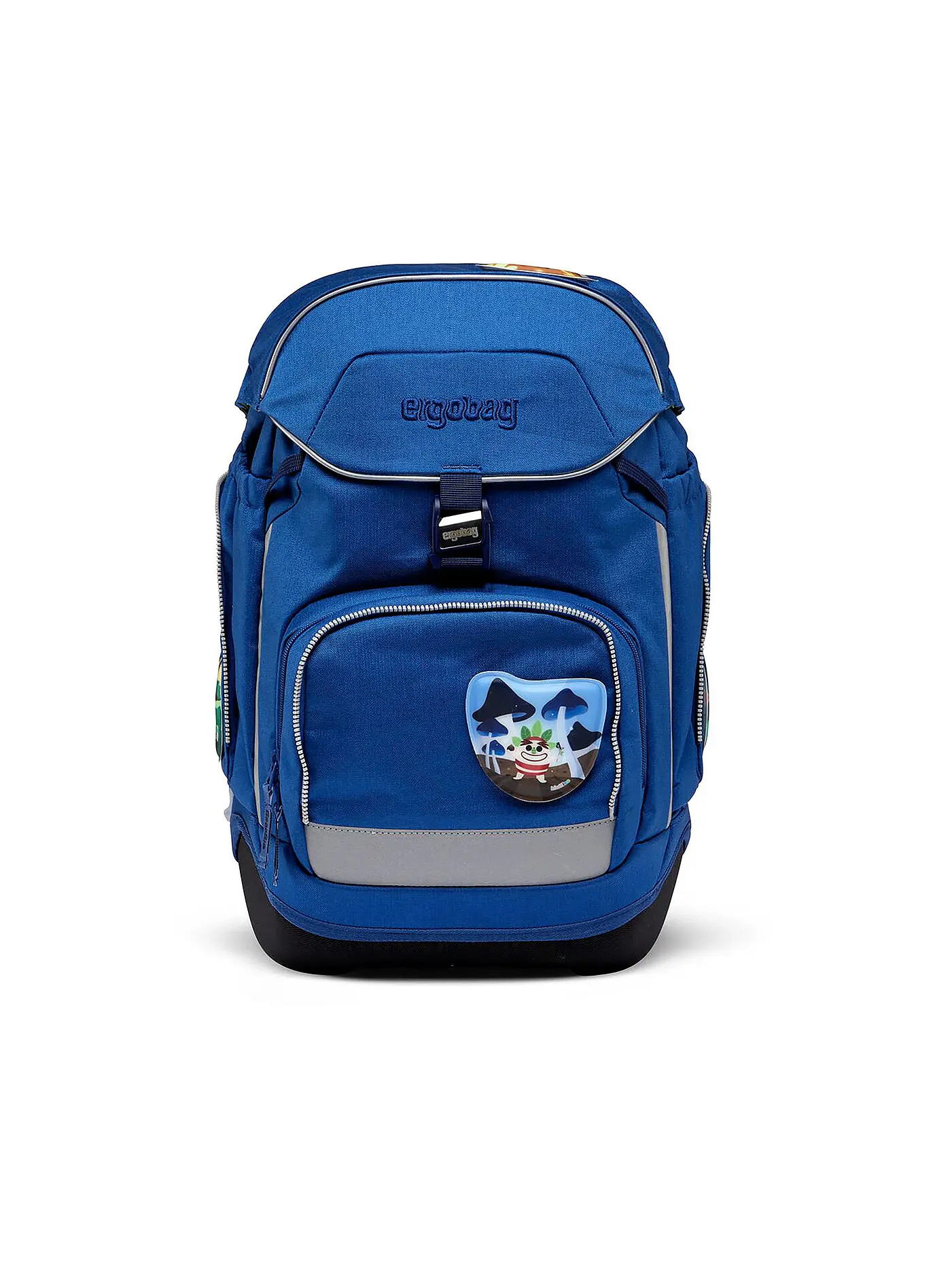 ERGOBAG | Schultaschen-Set 6-tlg. Pack - WaldmonstBär | blau