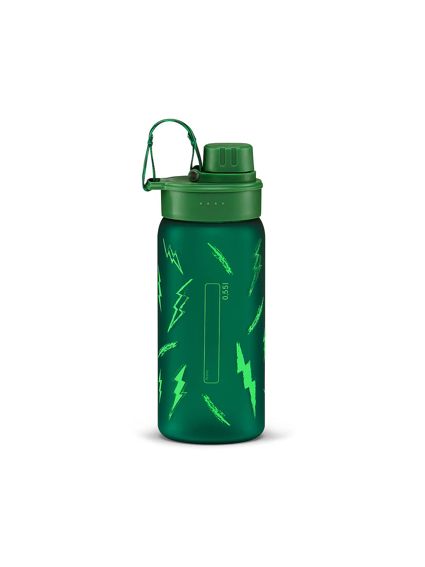 ERGOBAG | Trinkflasche 0,5L Blitze | dunkelgrün