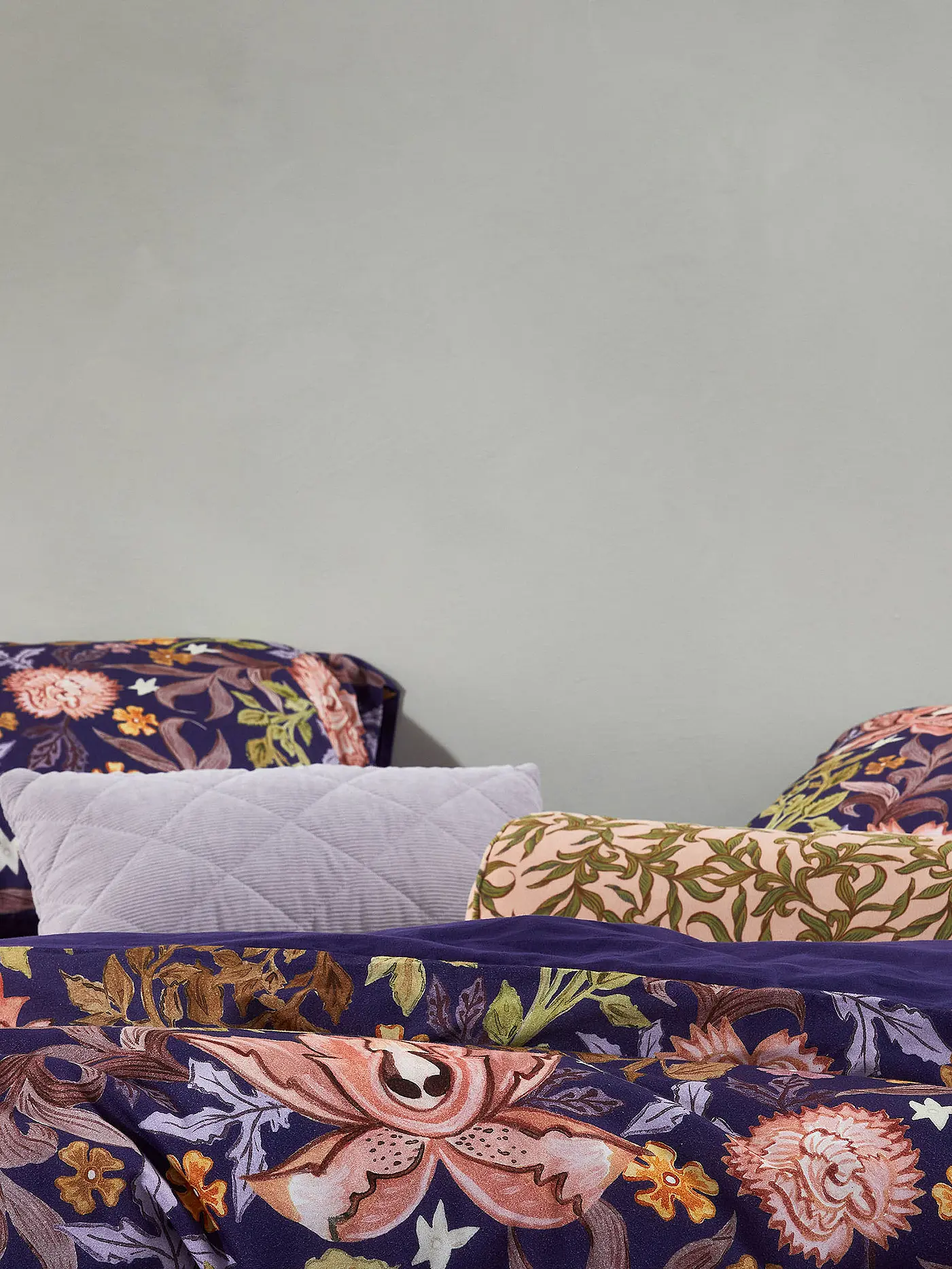 ESSENZA | Bettwäsche Garnitur VERON 70x90cm/140x200cm Boylish Blue | dunkelblau