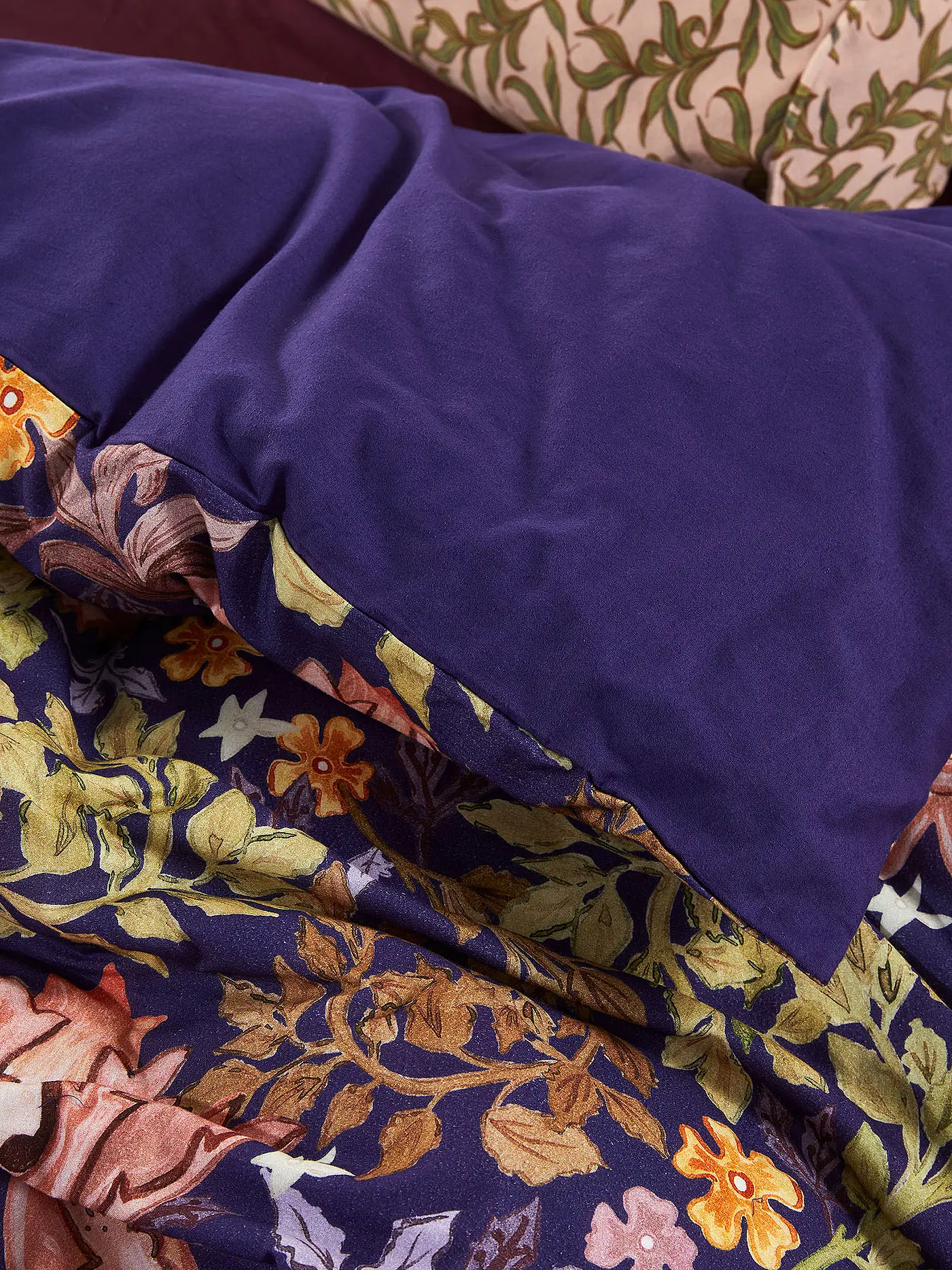 ESSENZA | Bettwäsche Garnitur VERON 70x90cm/140x200cm Boylish Blue | dunkelblau