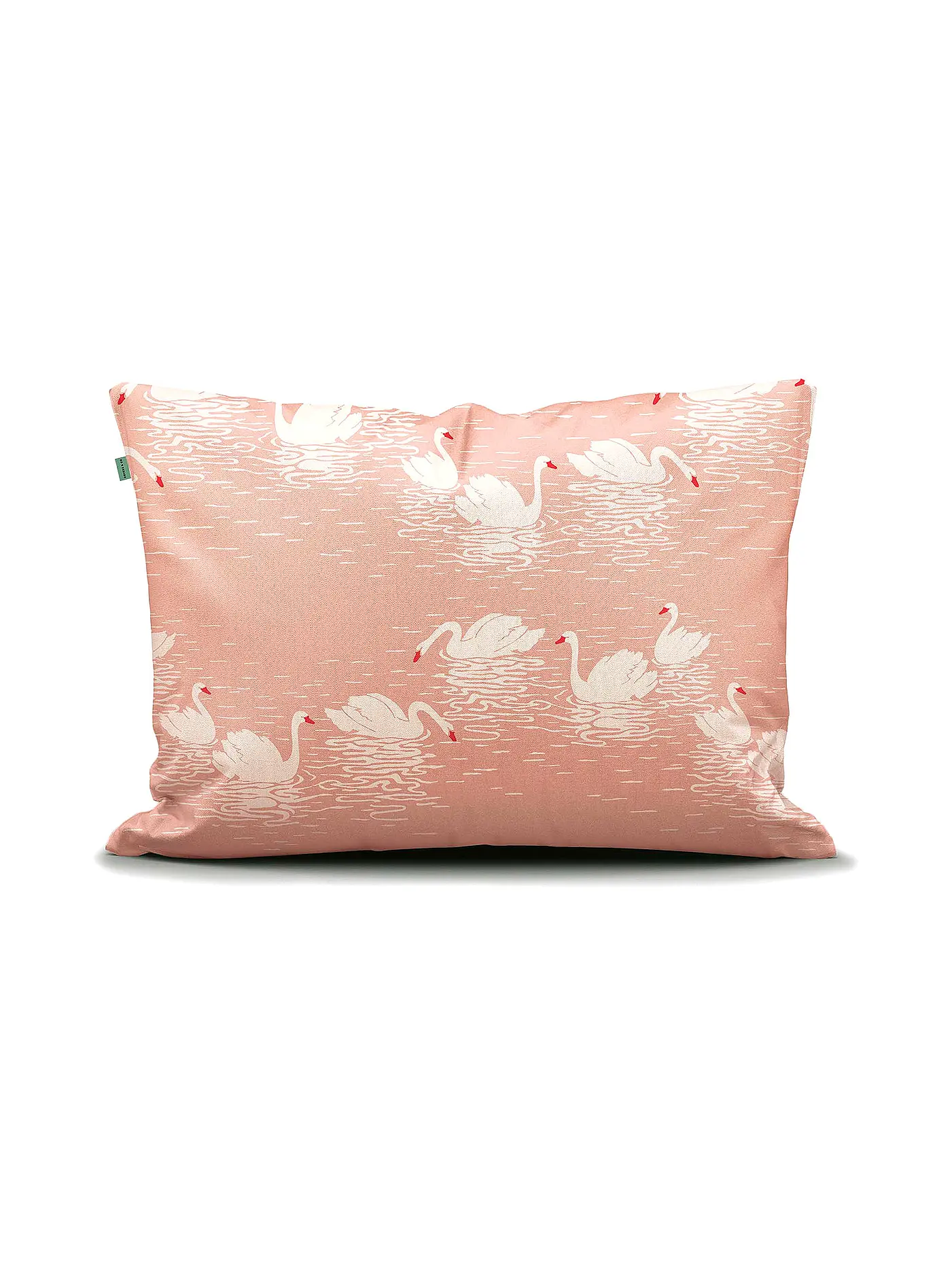 ESSENZA | Perkal Bettwäsche SWAN LAKE 70x90cm/140x200cm Misty Rose | rosa