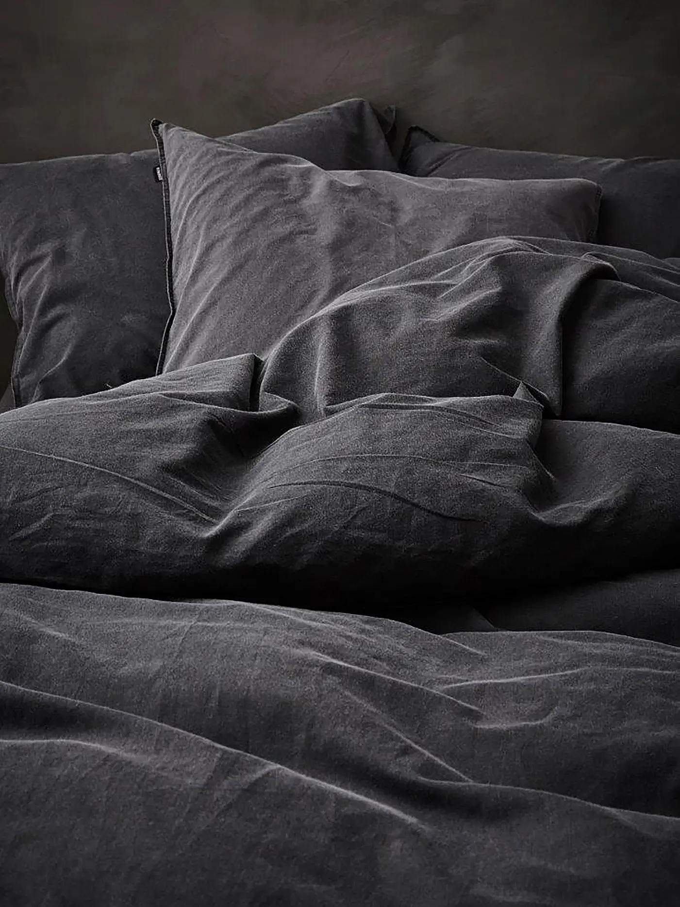 ESSENZA | Renforce-Bettwäsche "Guy" 70x90cm / 140x200cm Anthracite | grau