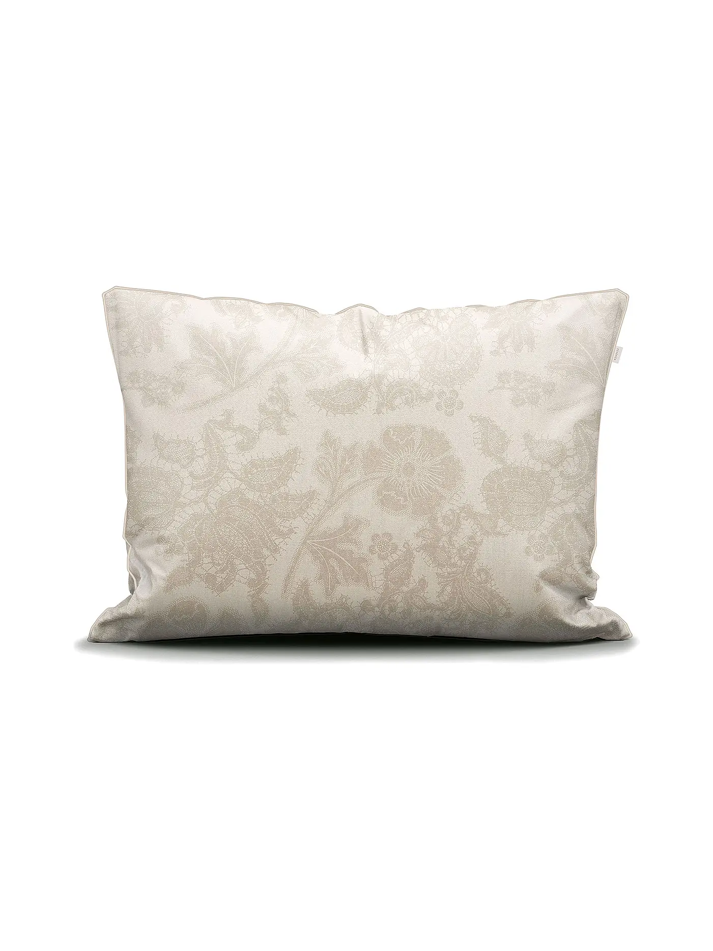 ESSENZA | Satin Bettwäsche MAERE 70x90cm/140x200cm Faded White | beige