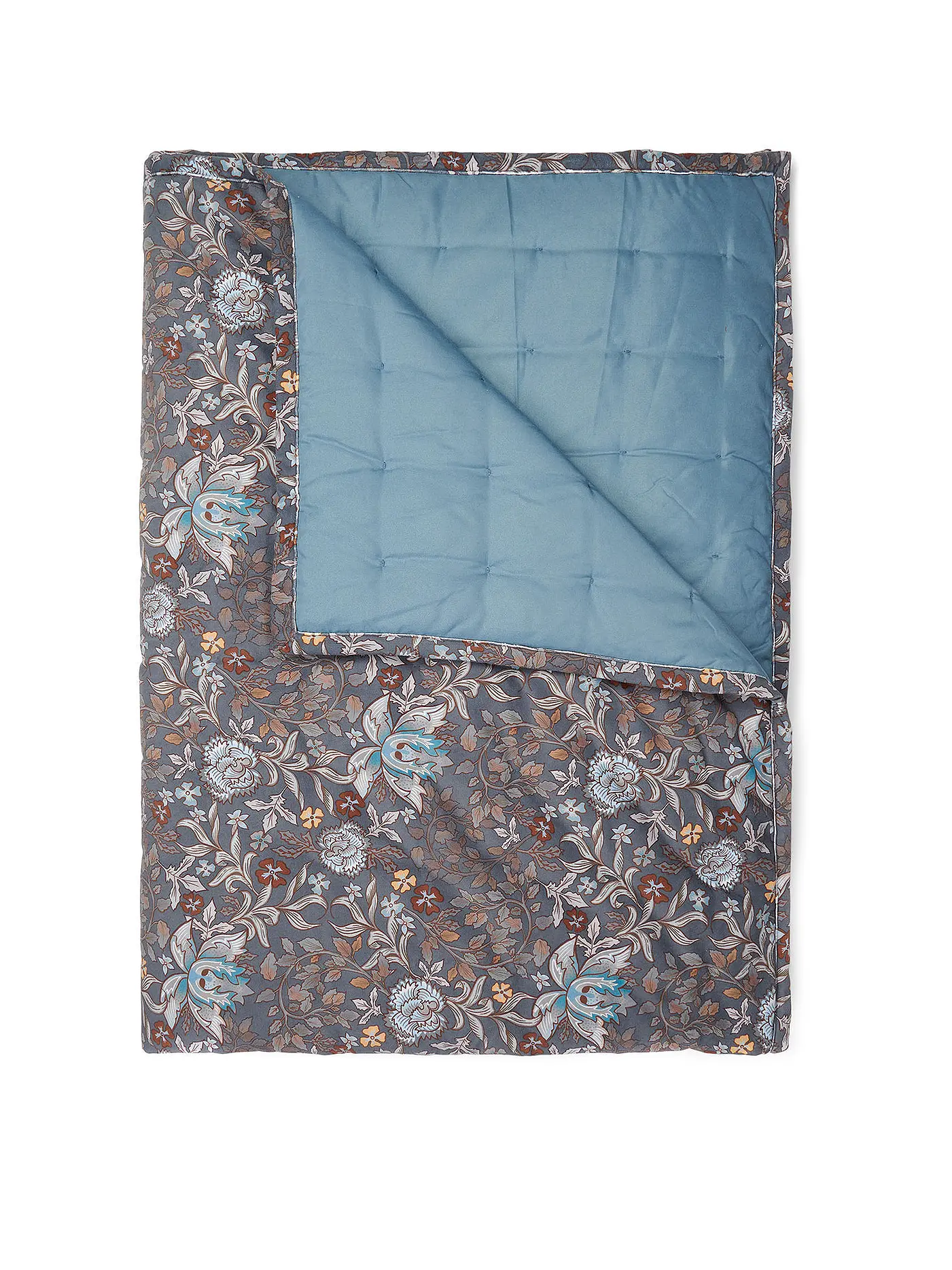 ESSENZA | Tagesdecke - Plaid OPHELIA 135x170cm Midnight Swim | dunkelblau