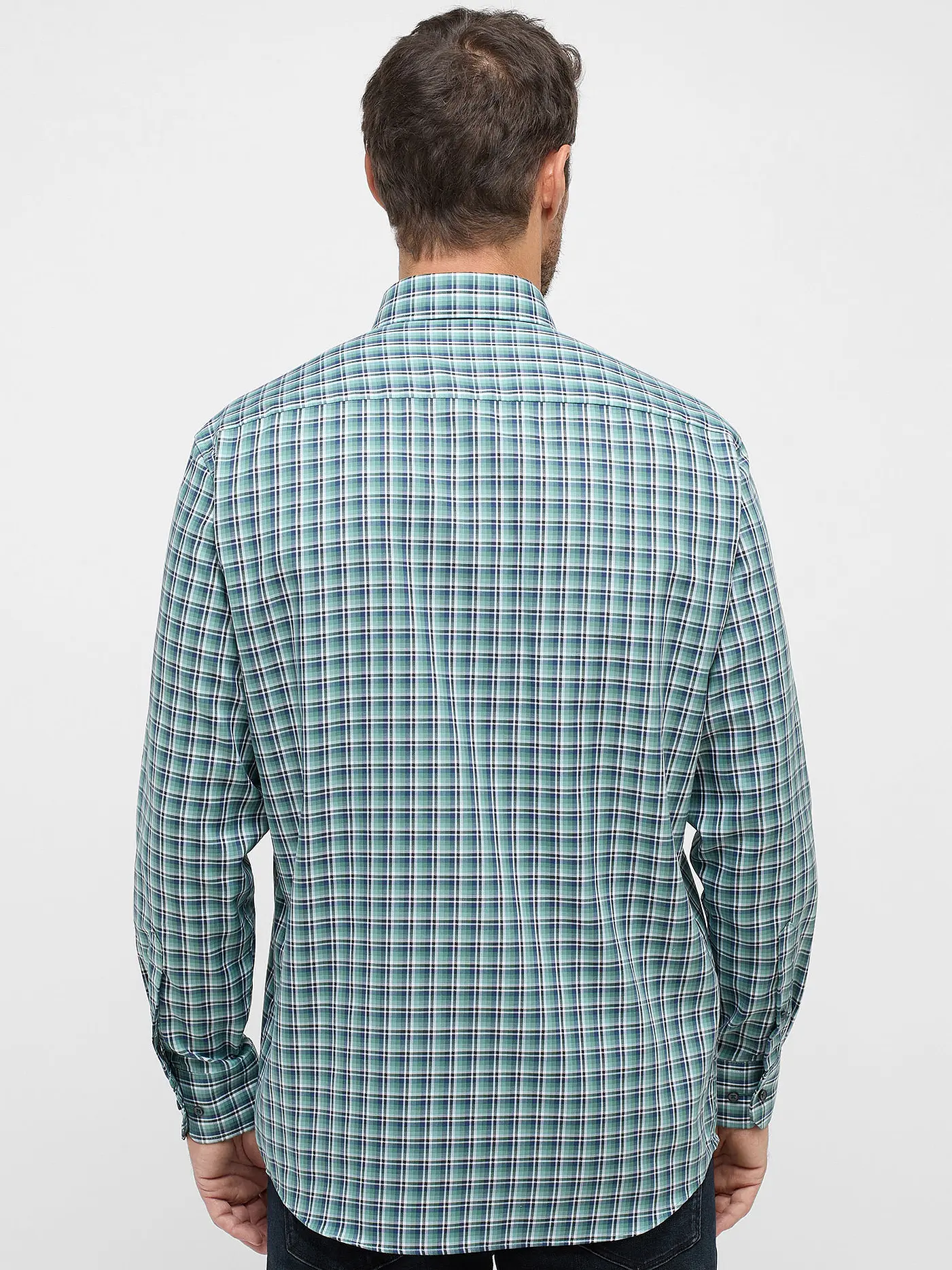 ETERNA | Hemd Comfort Fit  | grün