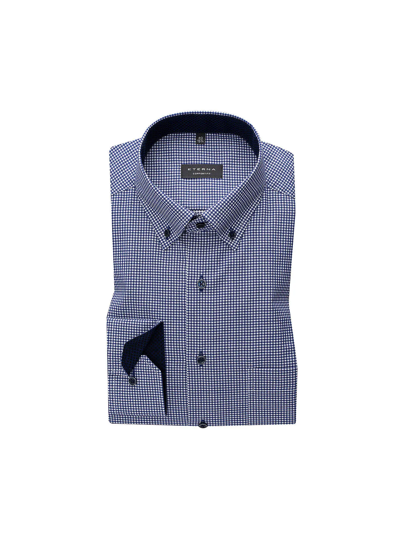 ETERNA | Hemd Comfort Fit  | blau