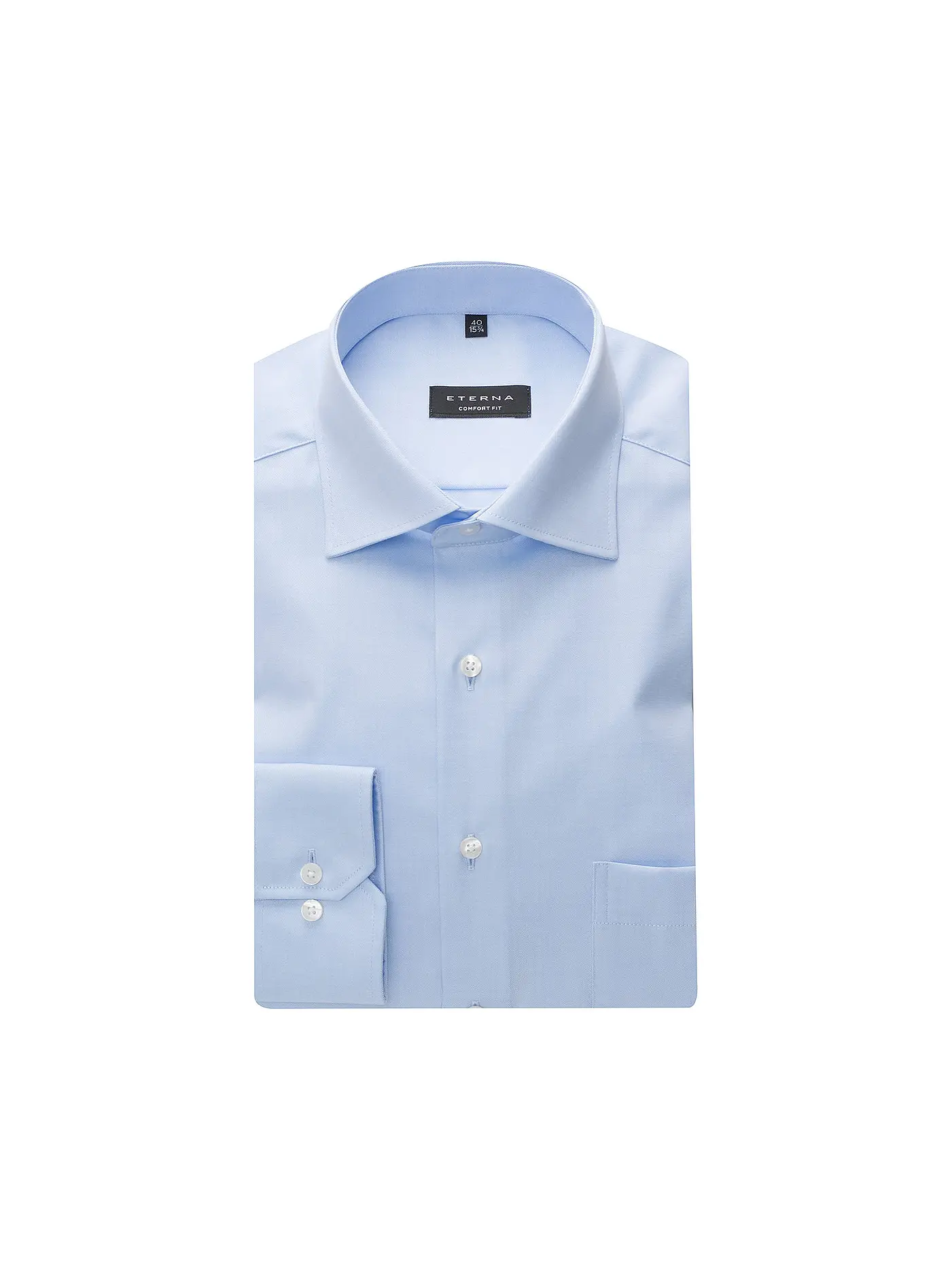 ETERNA | Hemd Comfort Fit  | blau
