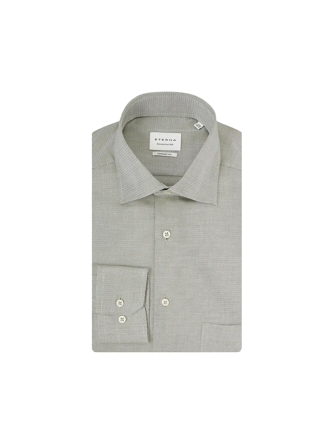 ETERNA | Hemd Comfort Fit | grün