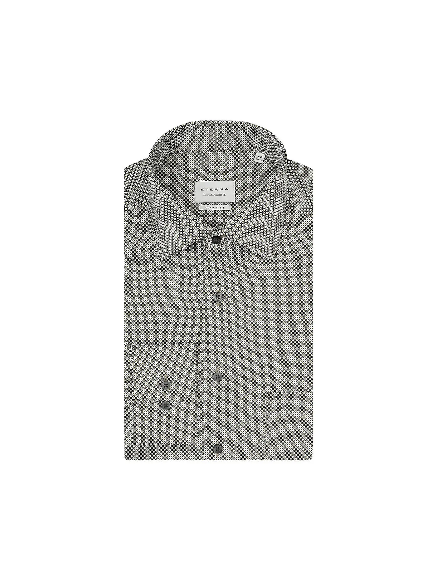 ETERNA | Hemd Comfort Fit | grün