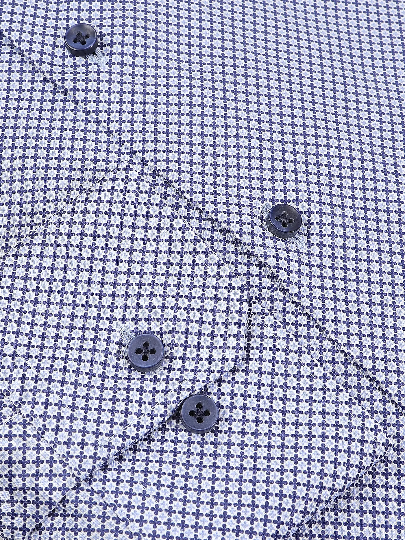 ETERNA | Hemd Comfort Fit | blau