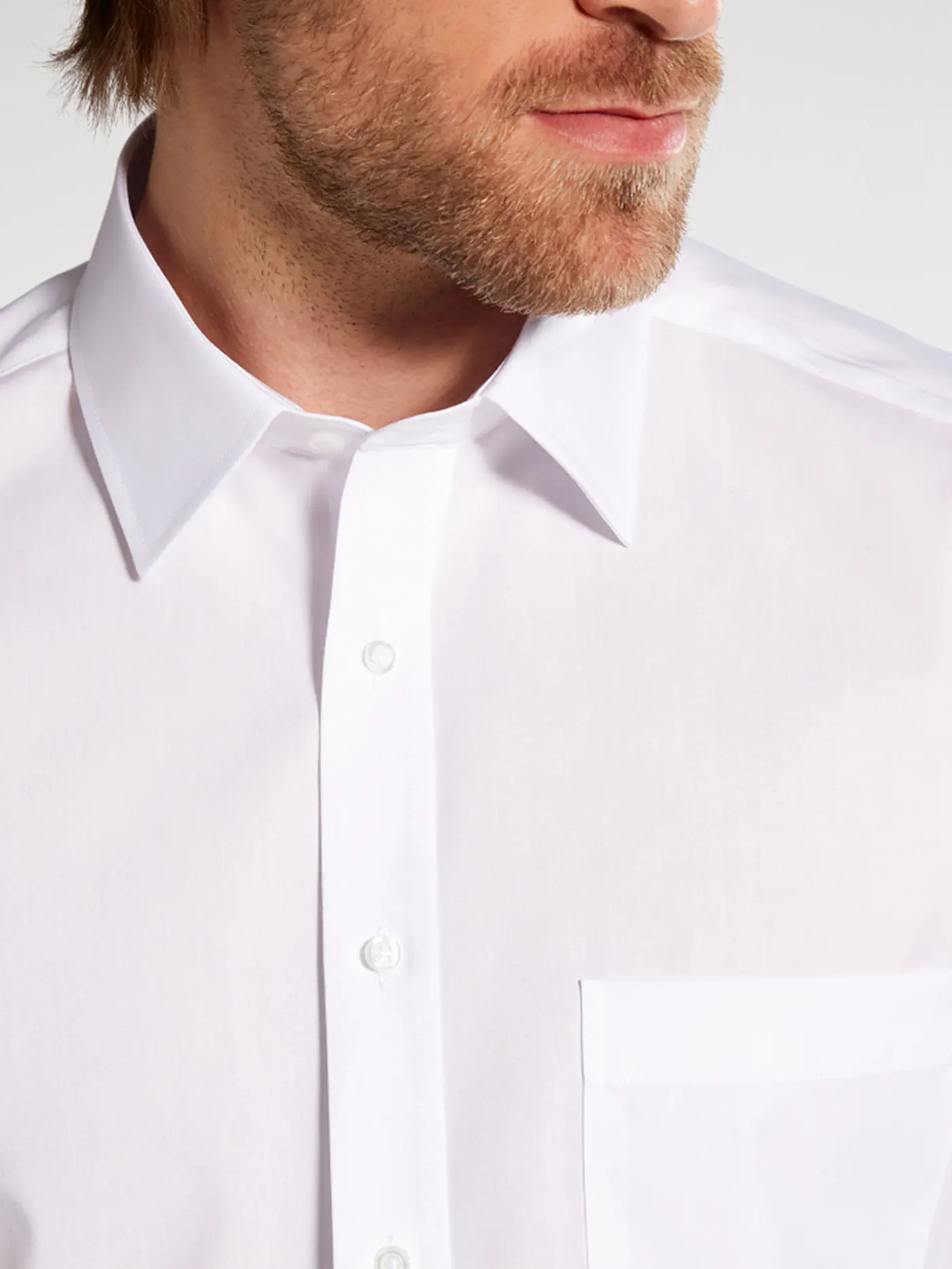 ETERNA | Hemd Comfort Fit | weiss