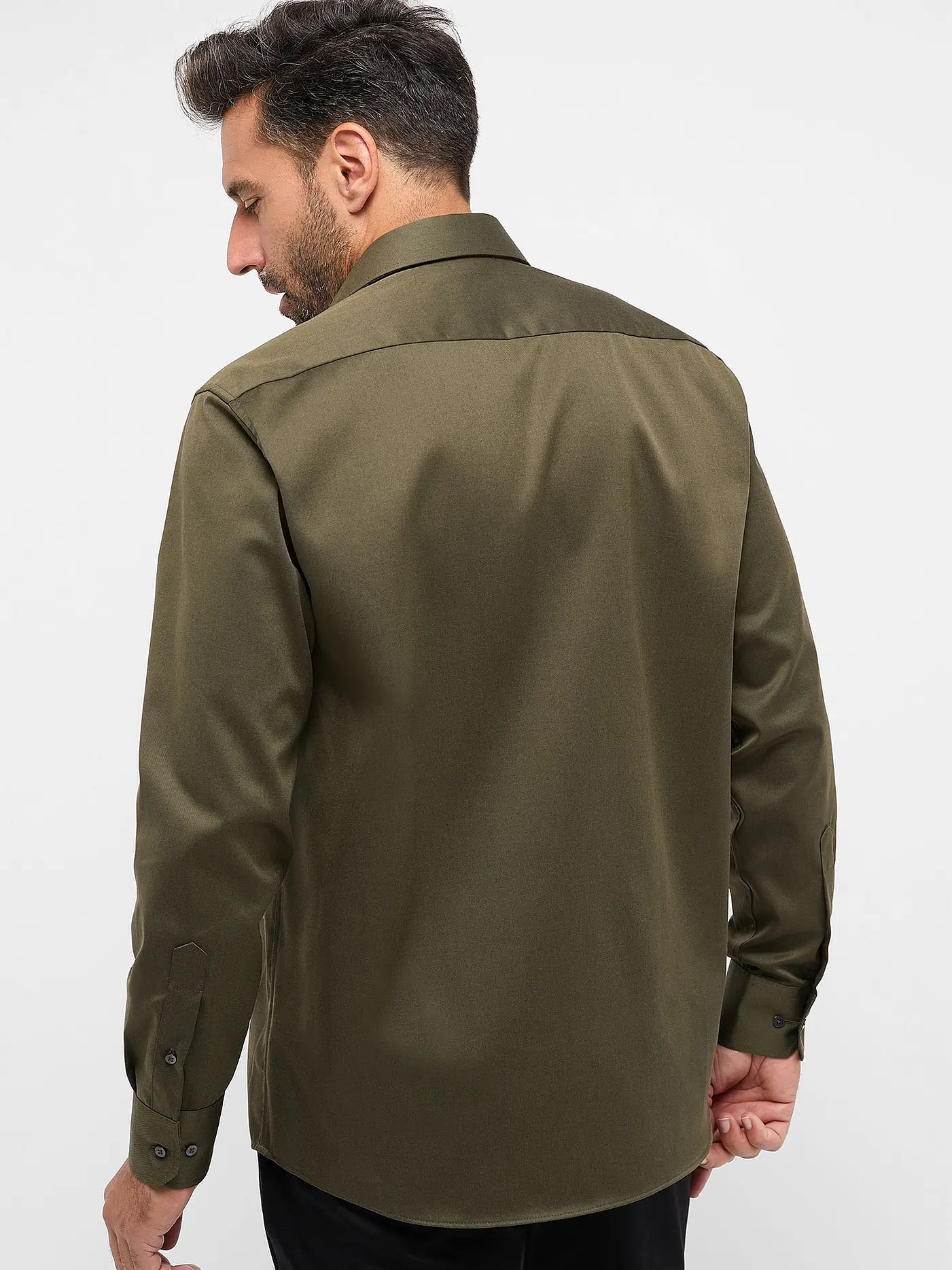 ETERNA | Hemd COVERSHIRT | olive