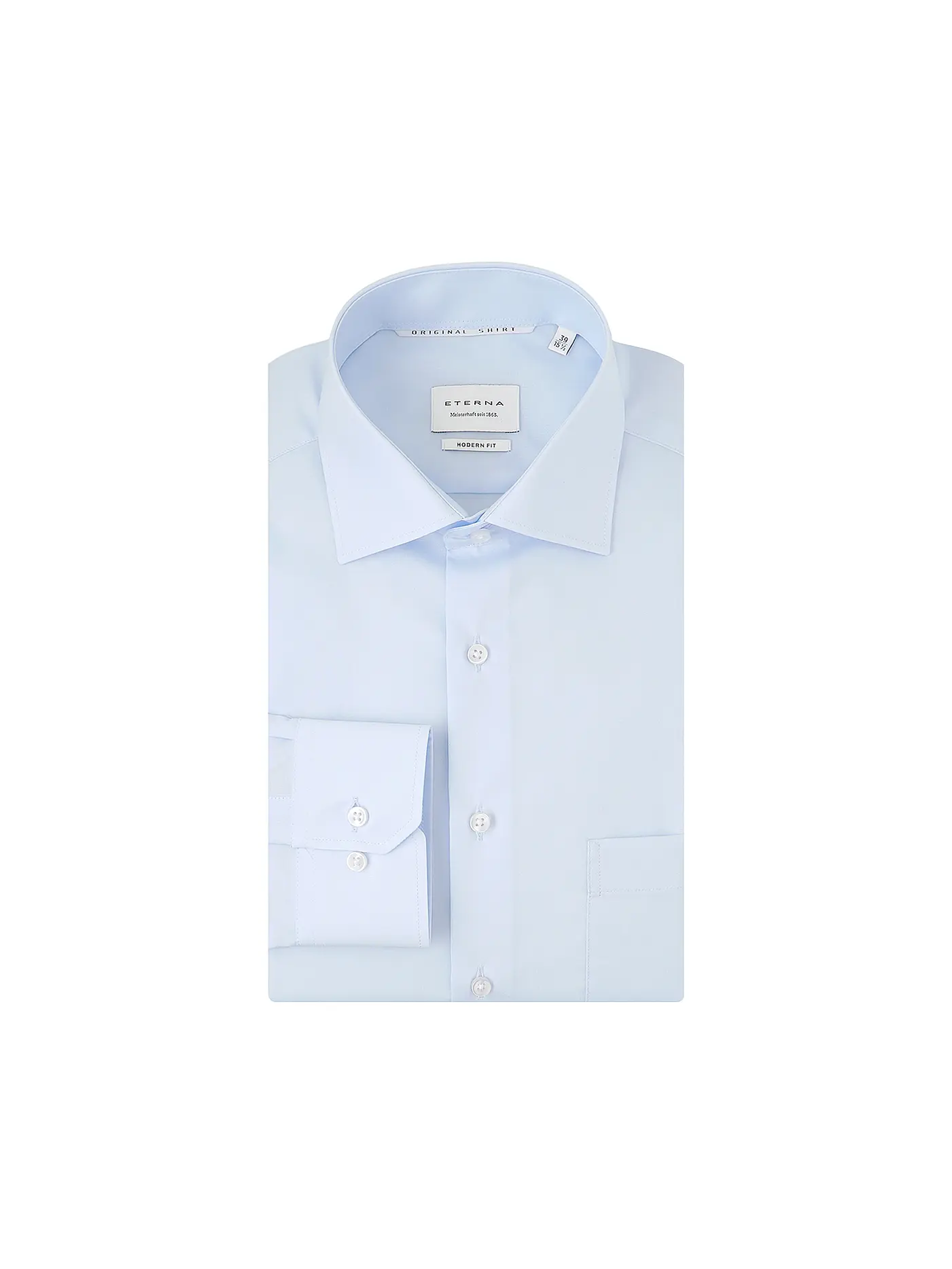 ETERNA | Hemd Modern Fit  | hellblau