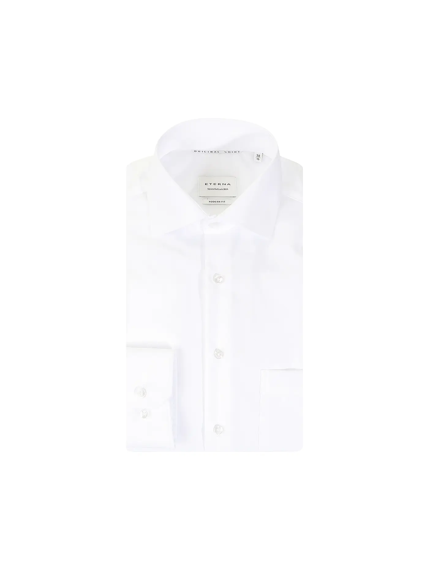 ETERNA | Hemd Modern Fit  | weiss