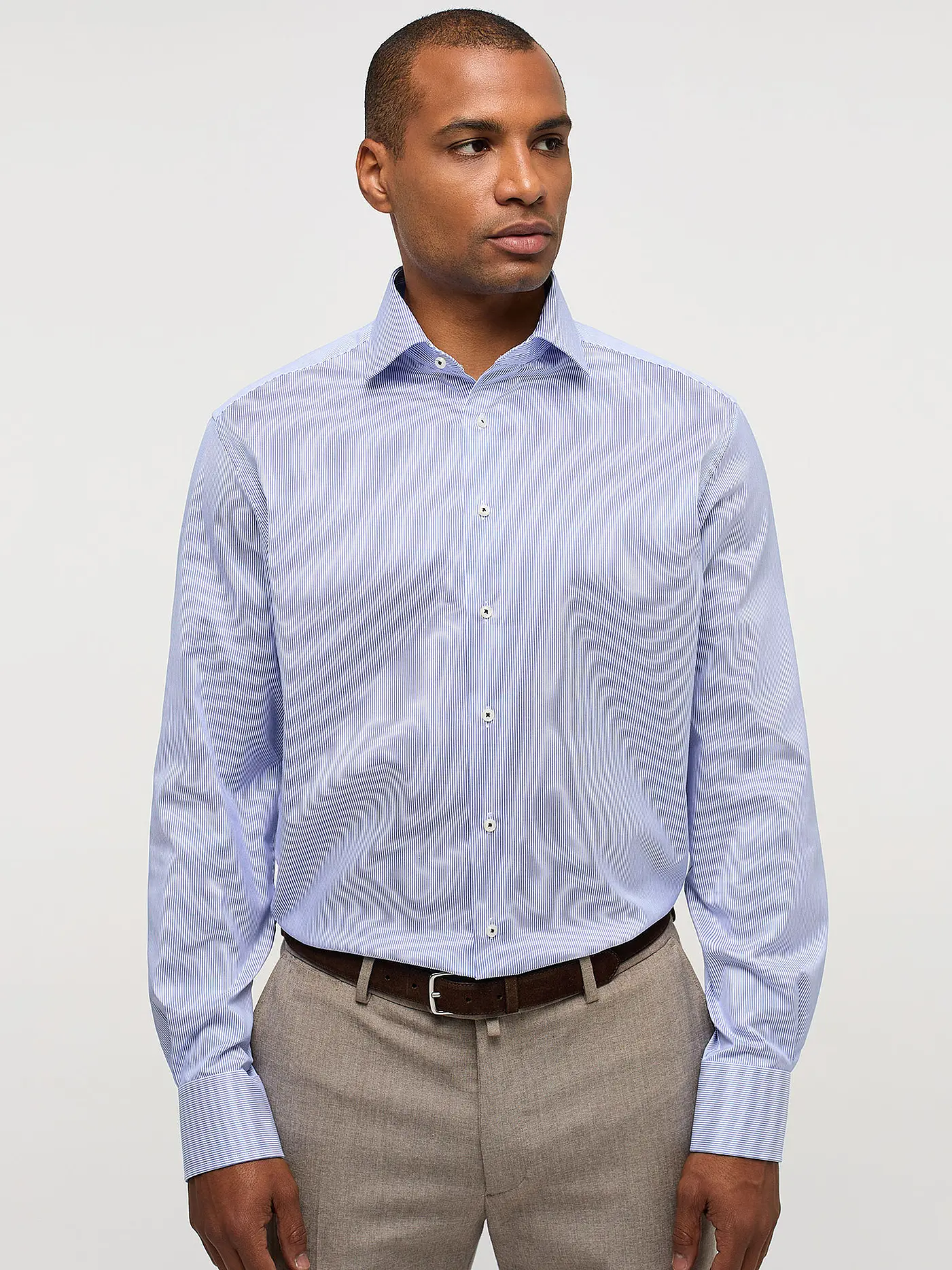 ETERNA | Hemd Modern Fit  | blau
