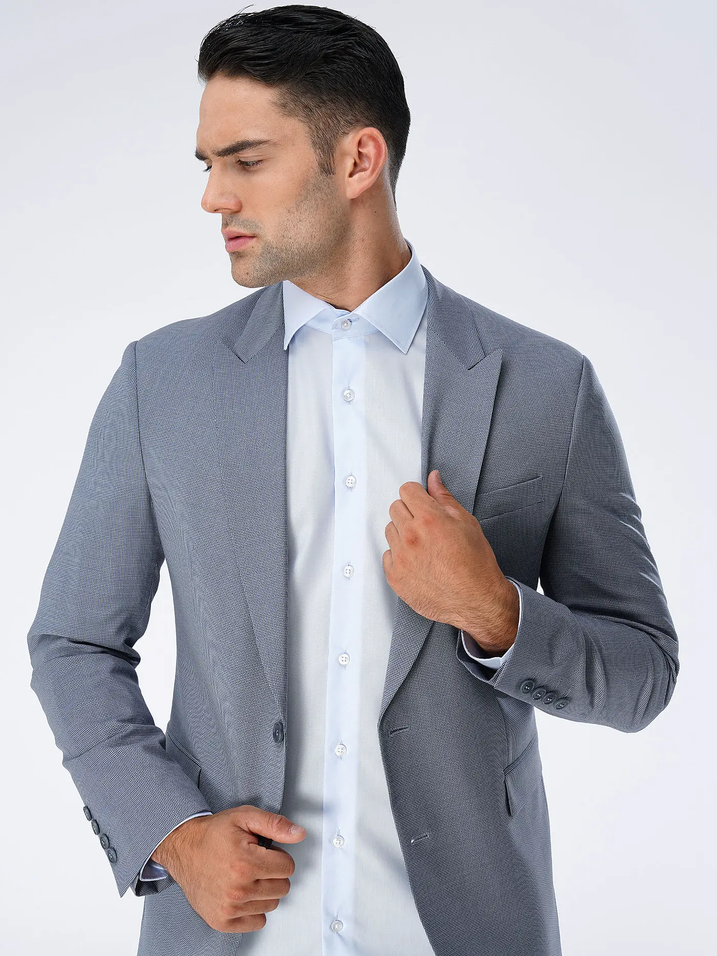 ETERNA | Hemd Modern Fit  | hellblau