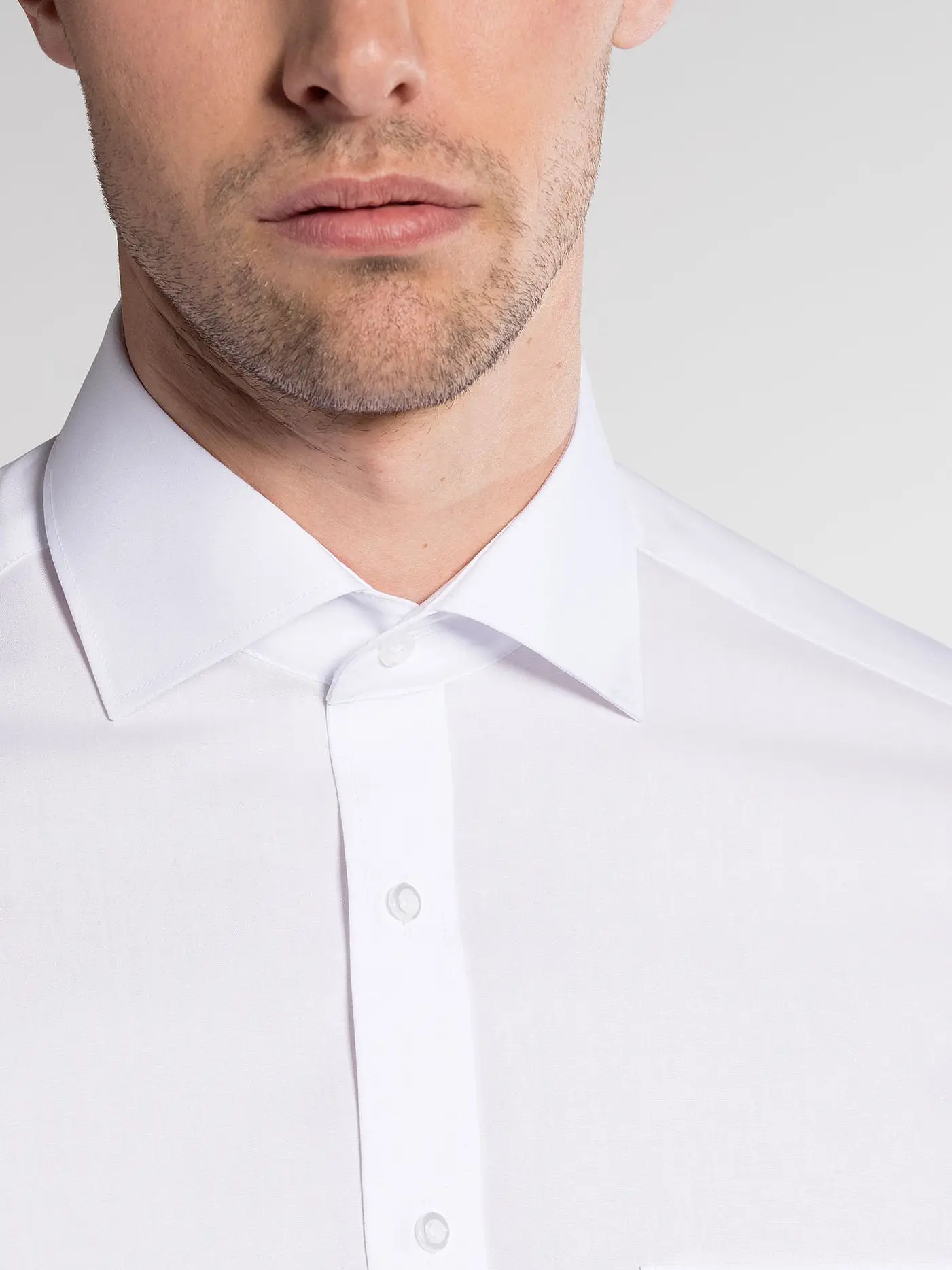 ETERNA | Hemd Modern Fit  | weiss