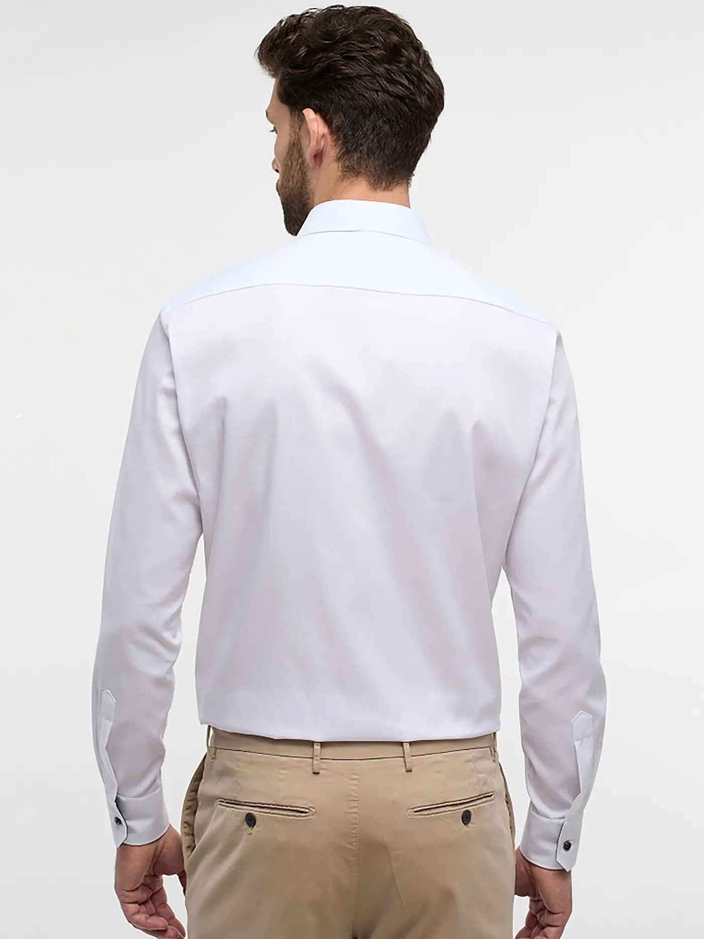 ETERNA | Hemd Modern Fit  | weiss