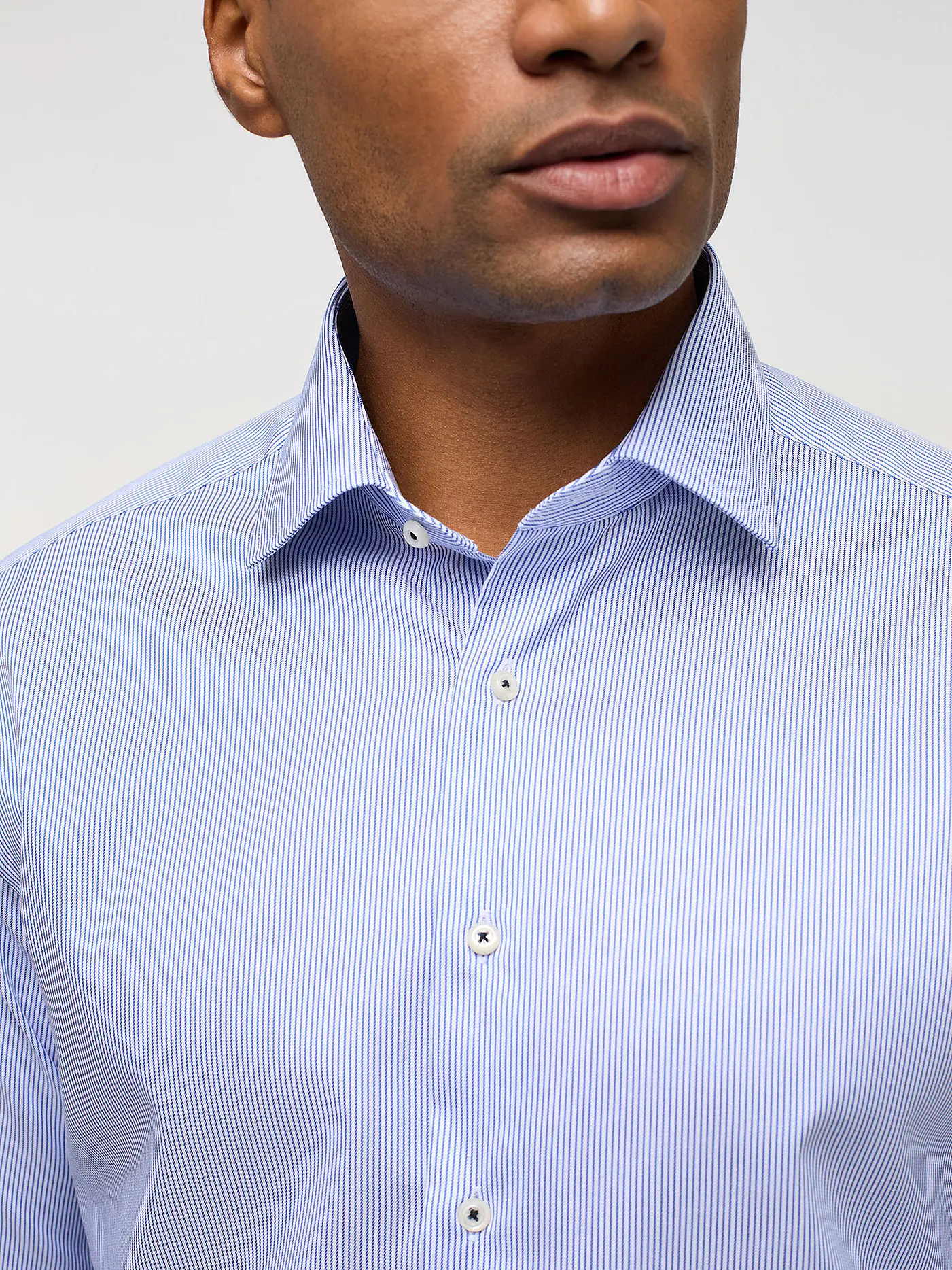 ETERNA | Hemd Modern Fit  | blau
